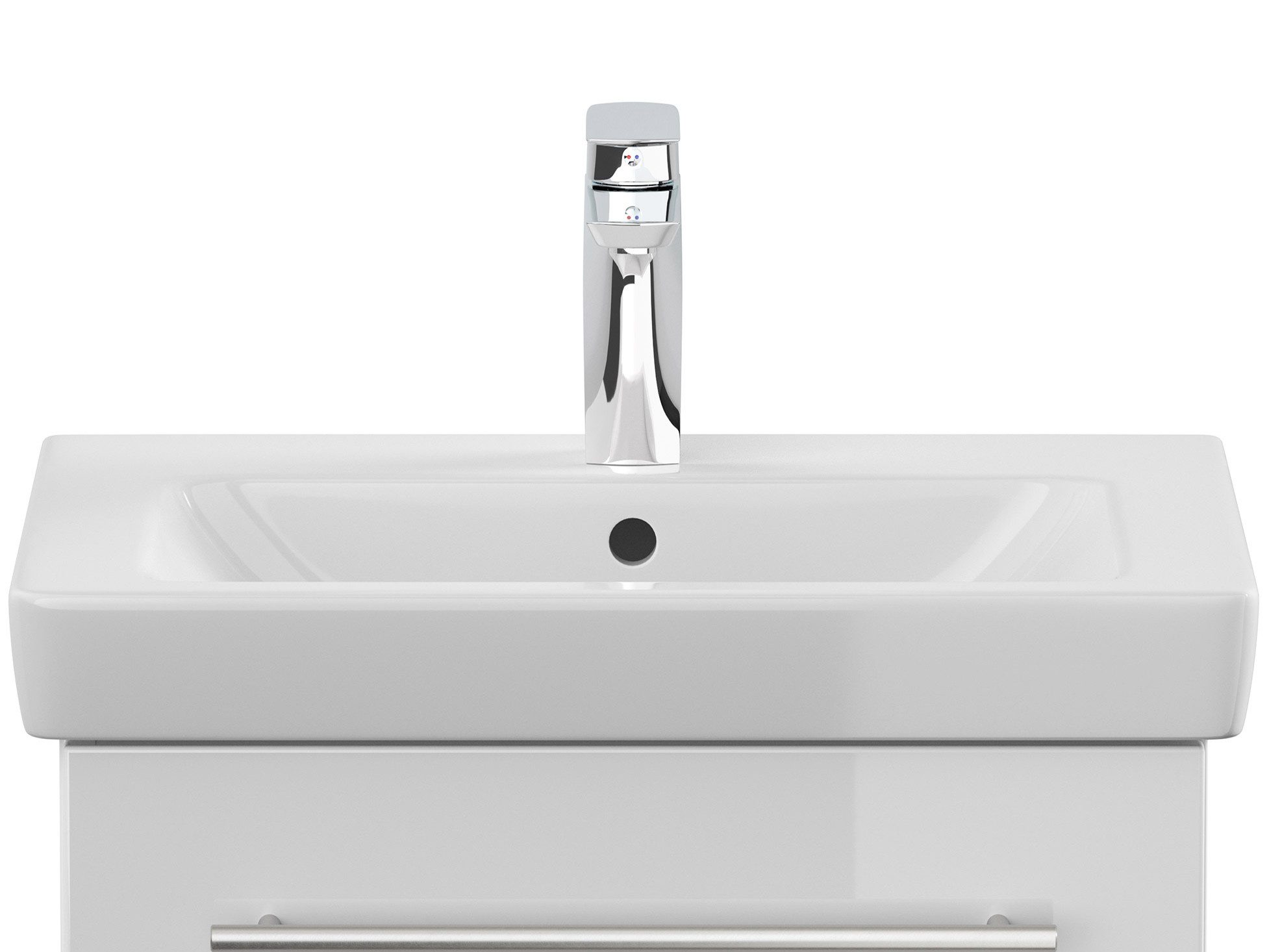Magnolia Home Waschtisch Villeroy und Boch Subway 2.0 55 cm Waschbecken