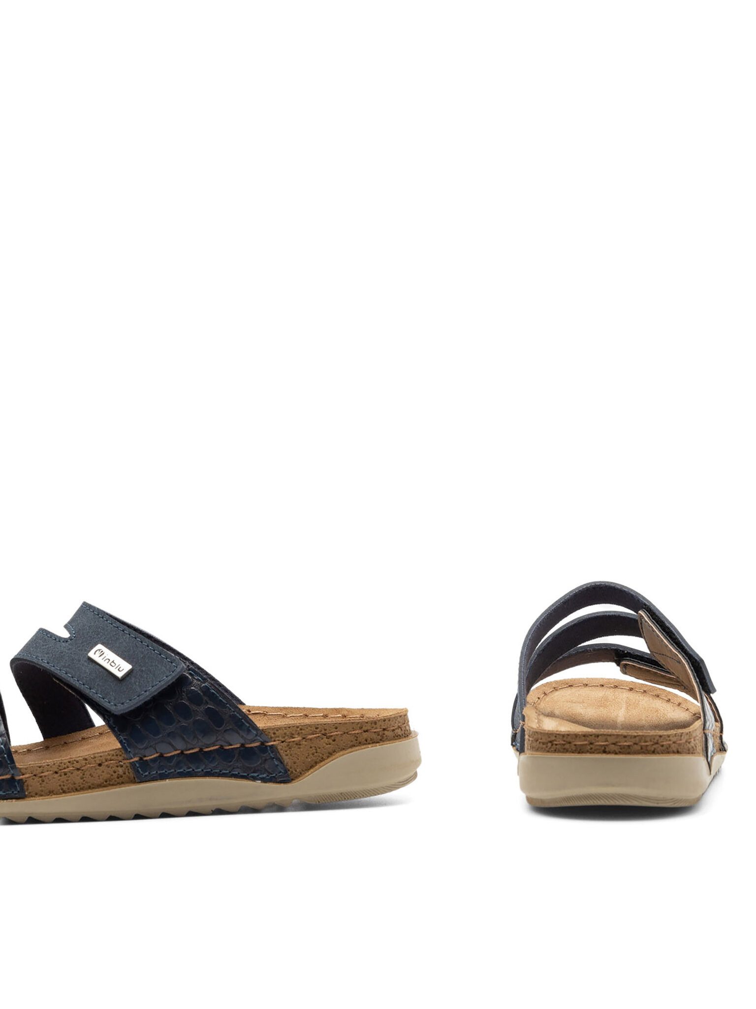 INBLU Inblu Pantoletten Damen AA093N01 Dunkelblau Pantolette