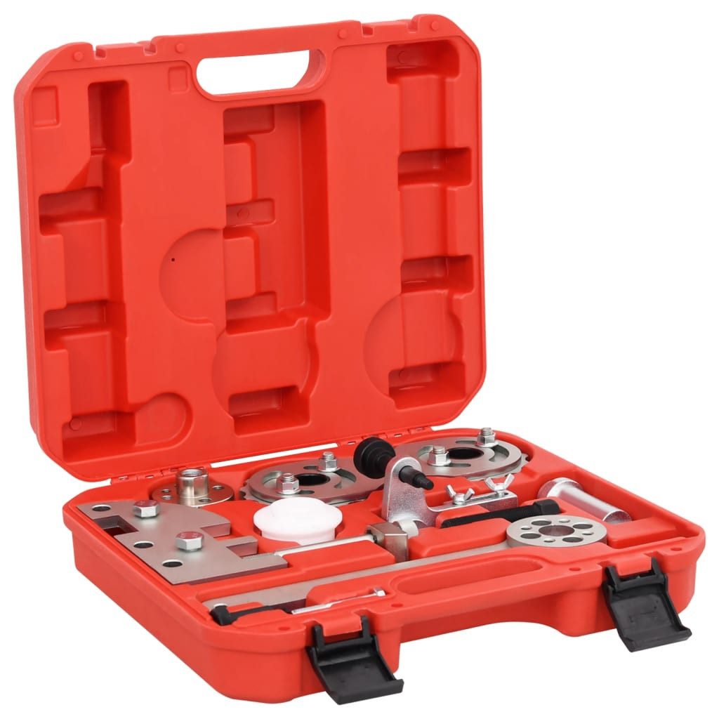 vidaXL Montagewerkzeug Werkzeug-Set für Nockenwelle Volvo Motor Typ B4204, B: 34.5 cm, L: 37 cm, (1-tlg)