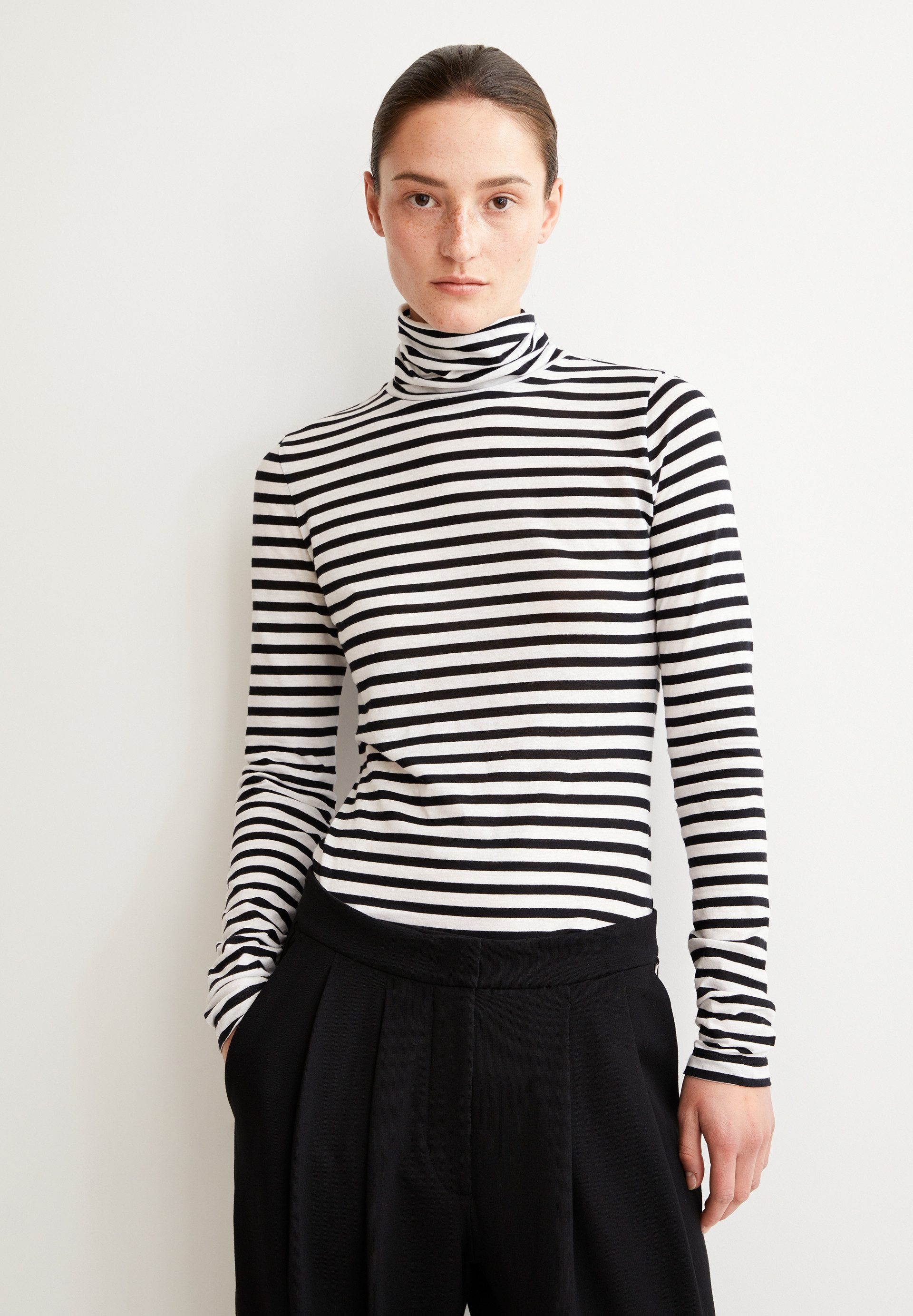 Armedangels Longsleeve GRAZILIANAA STRIPES Longsleeve aus Bio-Baumwolle Slim Fit