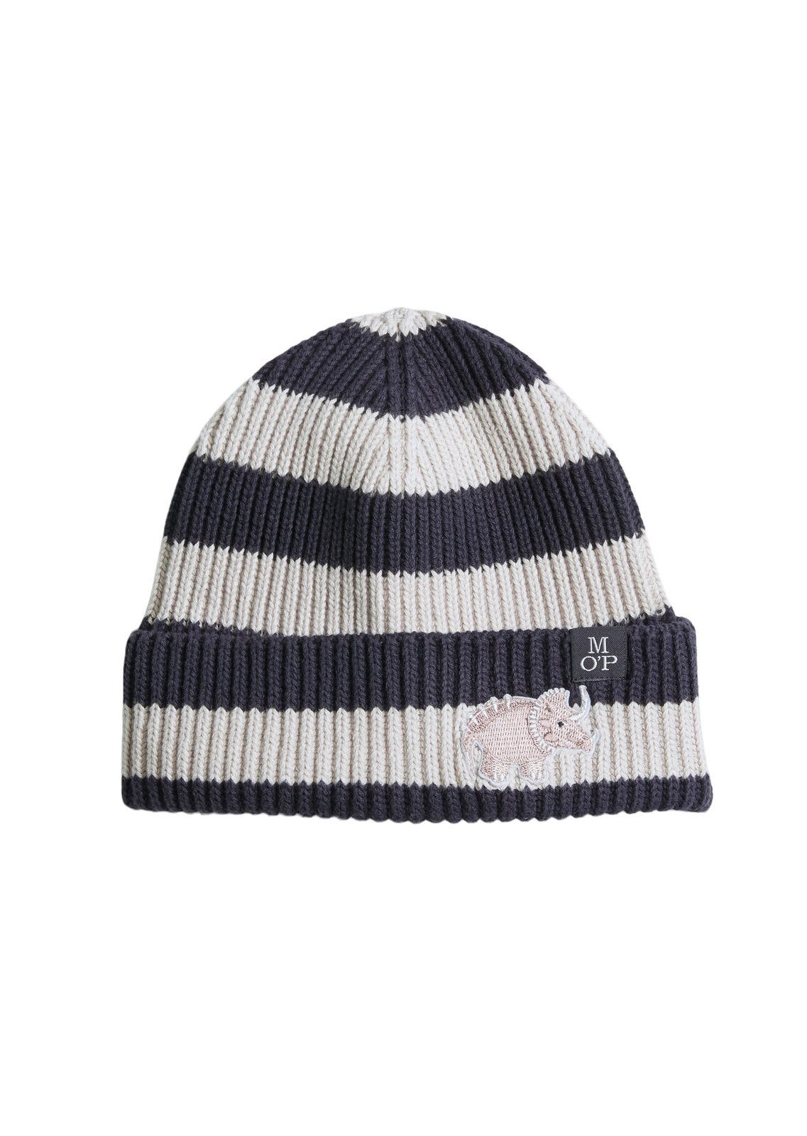 Marc O'Polo Beanie aus softem Bio-Baumwoll-Mix