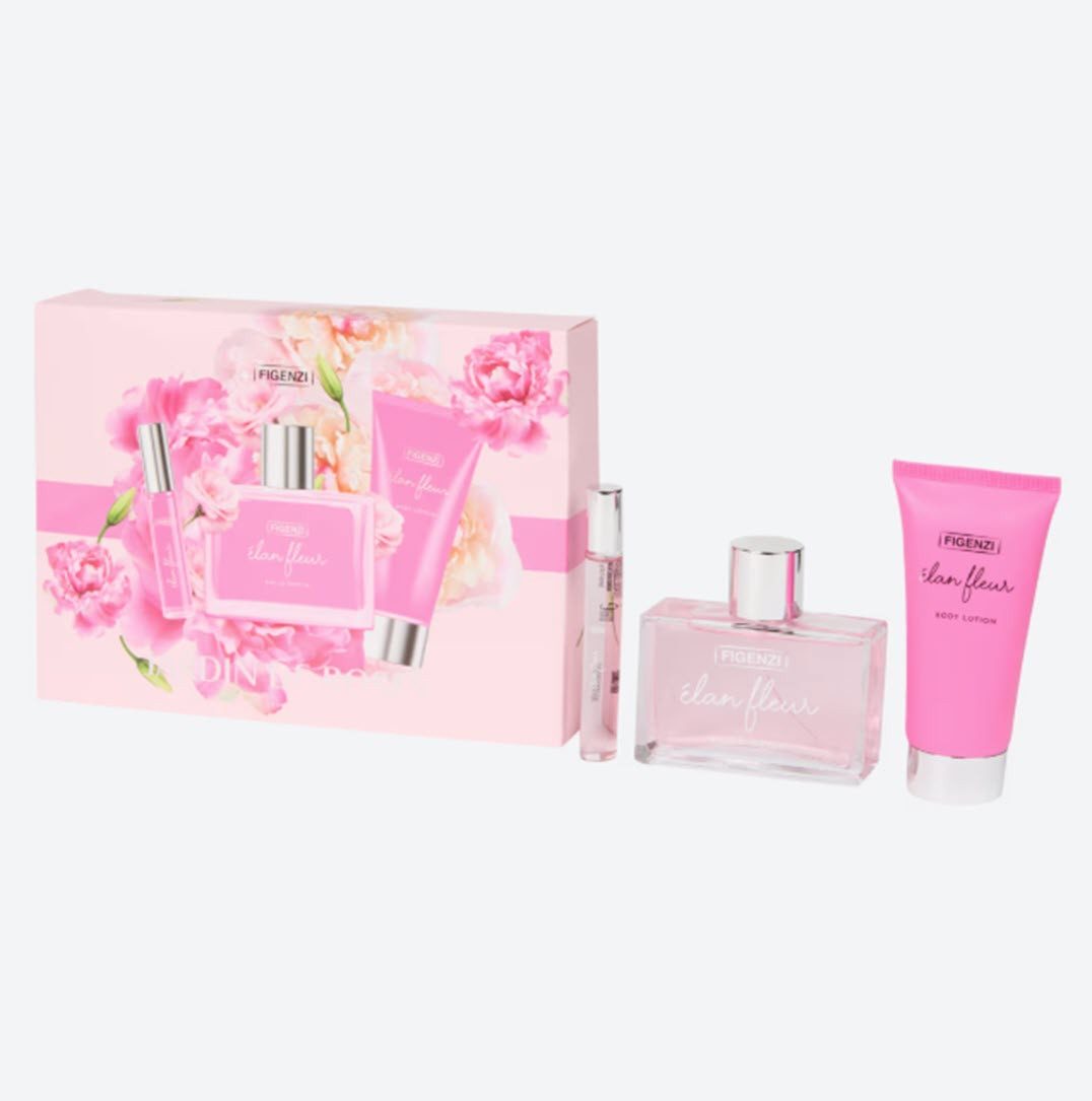 Spectrum Eau de Parfum Figenzi Women 3 tlg. Velvet Beauty Geschenkset, 3-tlg.