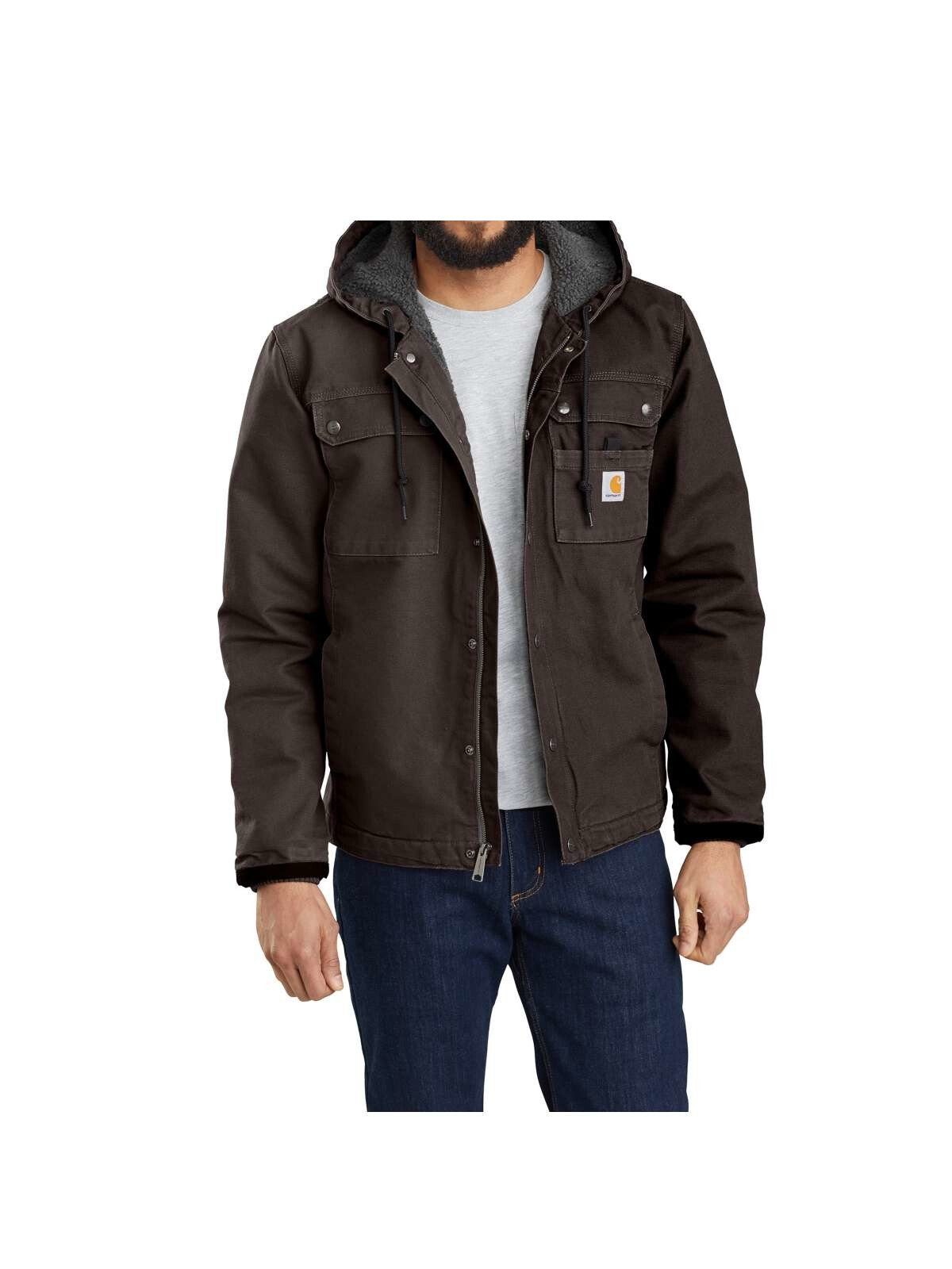 DARK BROWN Fleecejacke Carhartt Bartlett Jacke braun Carhartt