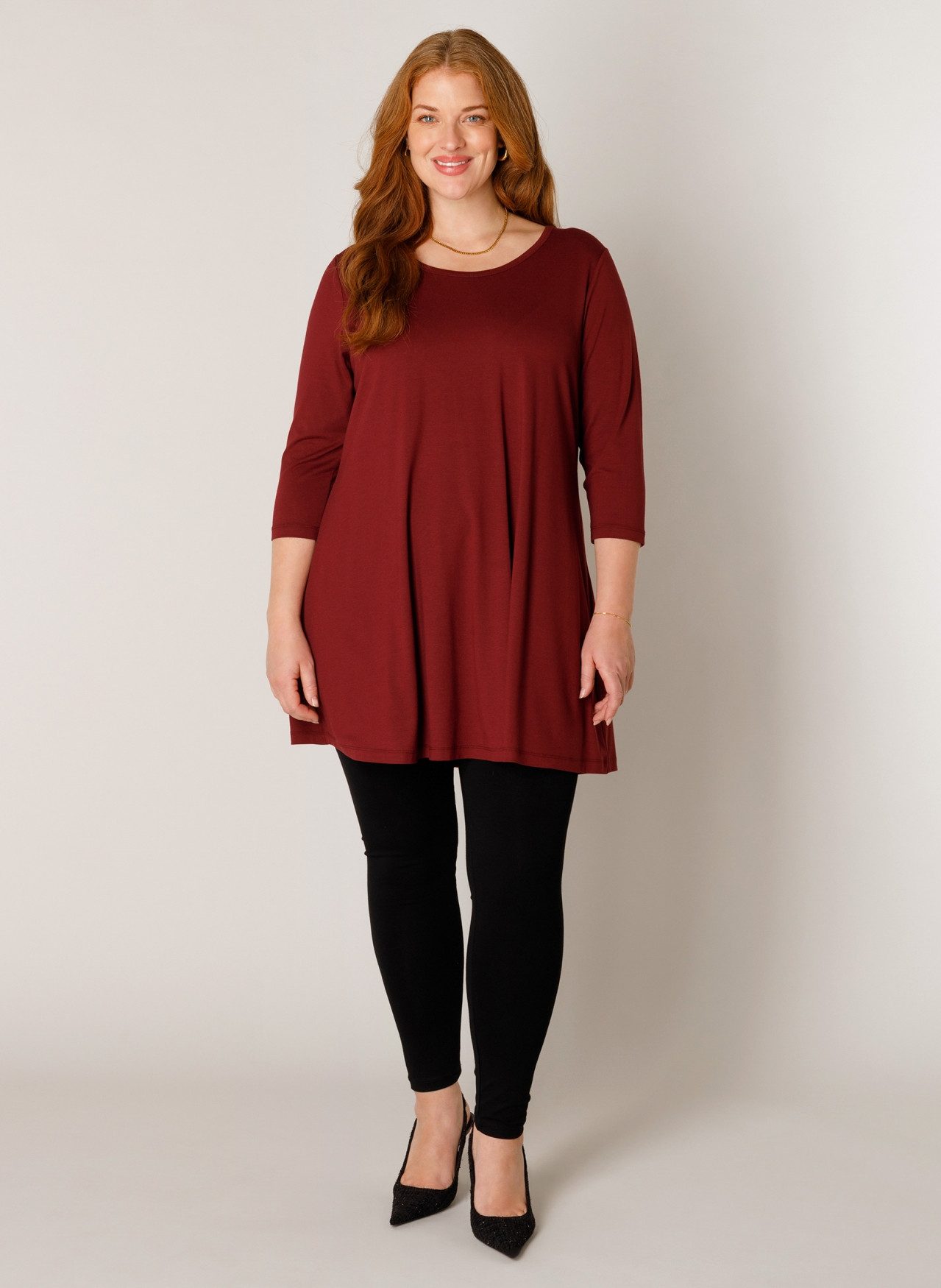 Base Level Curvy Tunikashirt Aria Große Größen