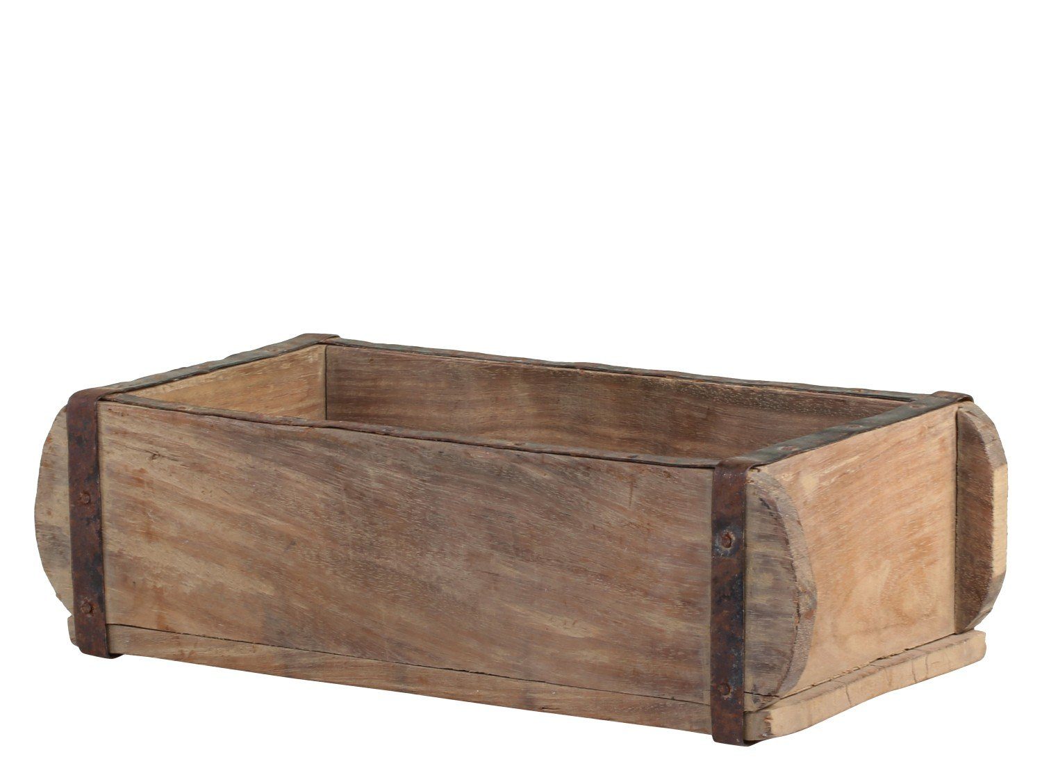 Chic Antique Pflanzschale Backsteinform unika H10/L30/B15 cm natur (1 St) günstig online kaufen