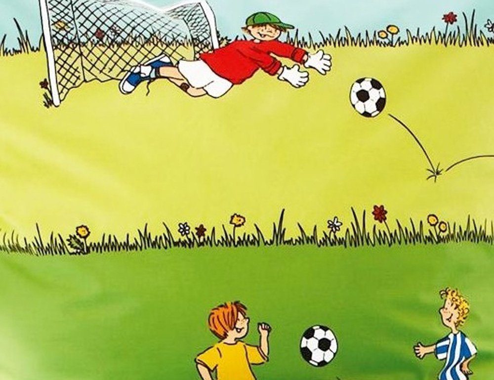 BIERBAUM Kinderbettwäsche JACK by Bierbaum Kinder Biber Bettwäsche 2 tg 135x200cm versch. Motive, Biber, 2 teilig, supersüßes Kinderdesign, 100% Baumwolle, besonders atmungsaktiv