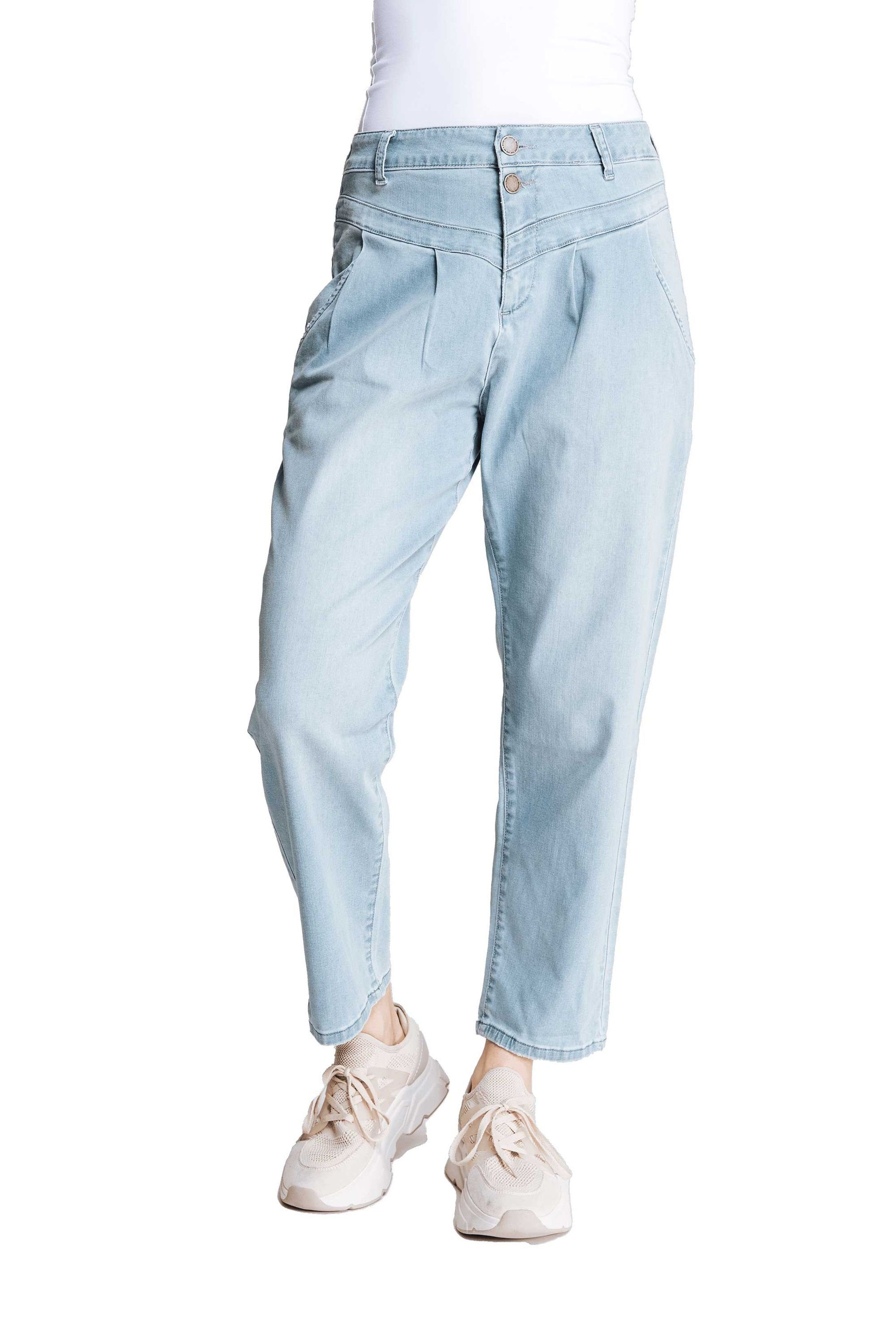 Zhrill 7/8-Jeans Boyfriend Jeans JOY Blau günstig online kaufen