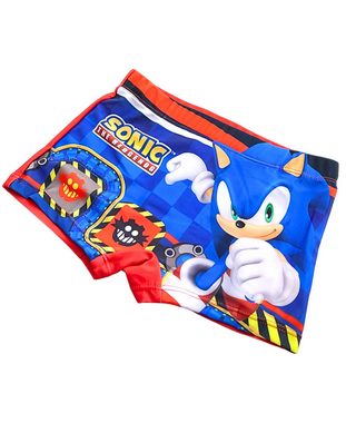 Sonic The Hedgehog Badehose SEGA Schwimmhose - Jungen Bademode Gr. 98 - 128 cm