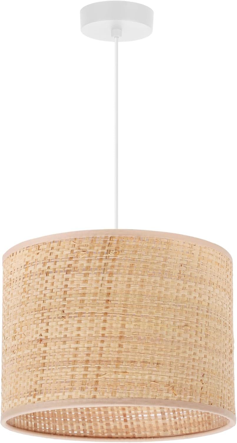 Light Home LH Pendelleuchte Hängelampe RATTAN günstig online kaufen