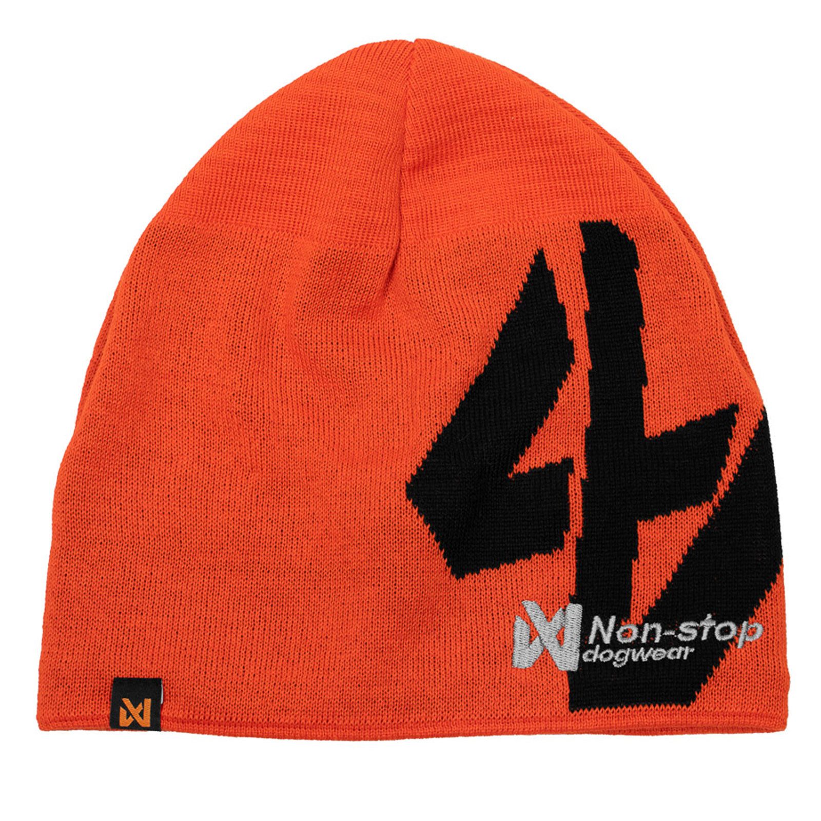 Non-stop dogwear Beanie NSD Beanie orange/black Eine ultrabequeme Mütze für günstig online kaufen