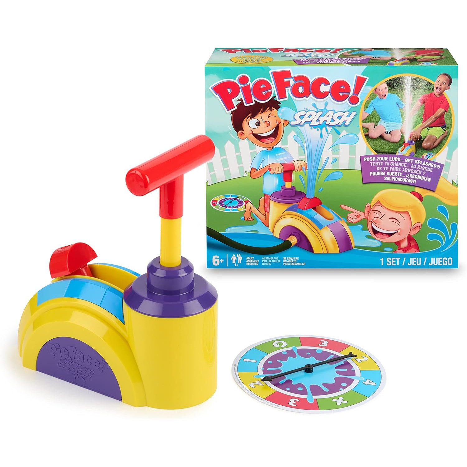Hasbro Spiel Pie Face! Splash Wasserspielzeug