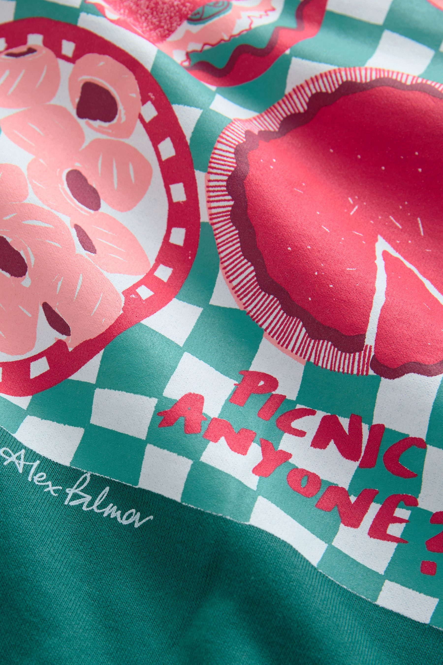 Next Sweater Artist Editions Alex Palmer x Fun Picnic Sweater (1-tlg) günstig online kaufen