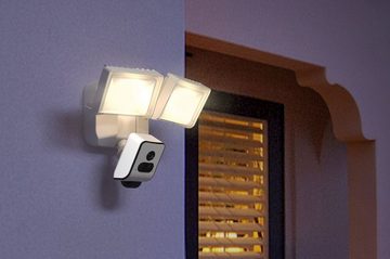 LUVISION LV-G-2025 Überwachungskamera (Außenbereich, WLAN Funk IP Kamera Außenleuchte Flutlicht Lampe Überwachungskamera)