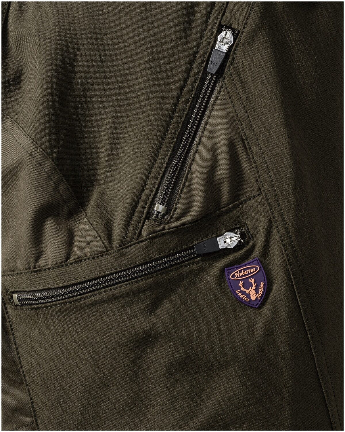 Hubertus Outdoorhose Damen Jagdhose Hydro mit Stretcheinsatz