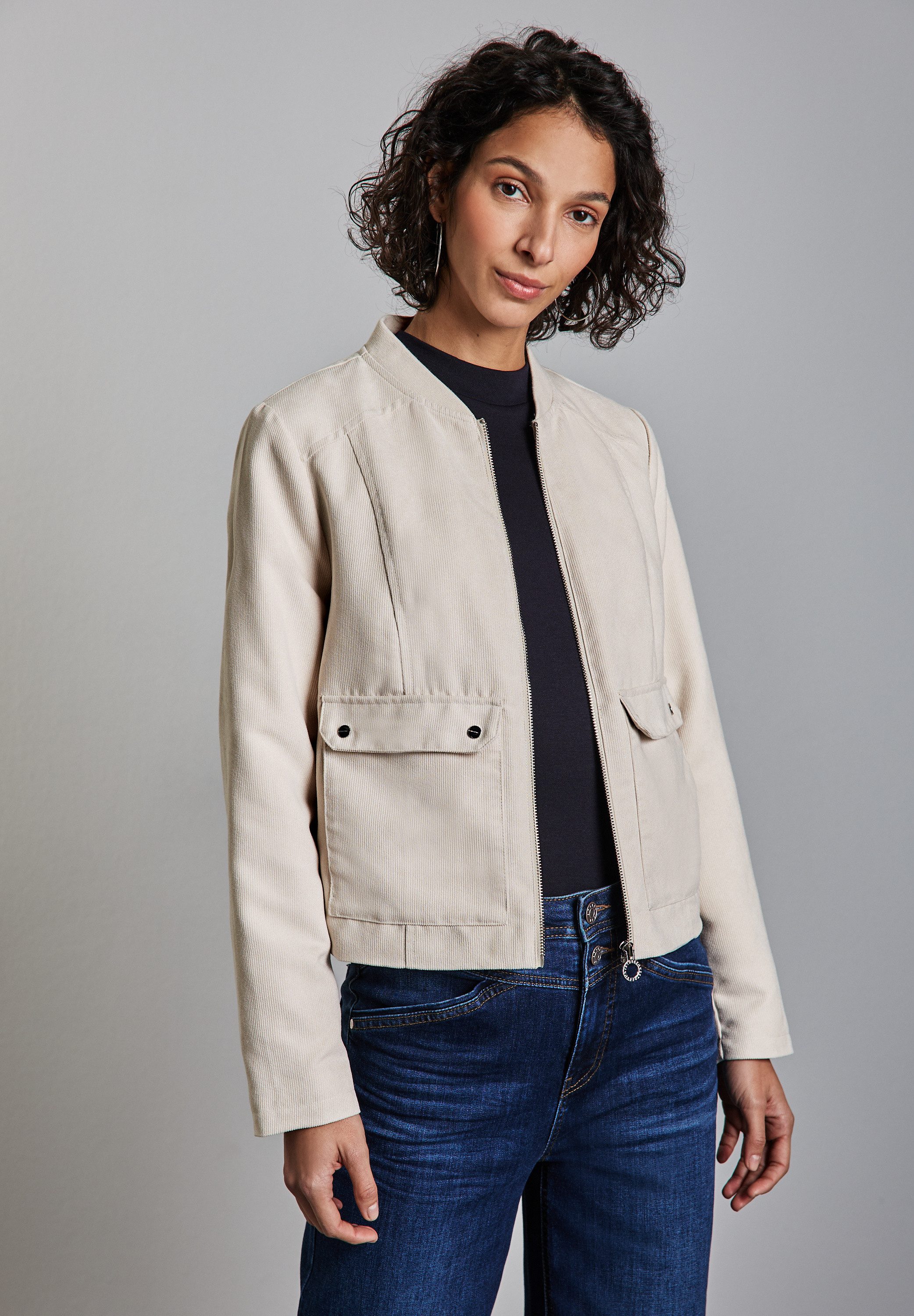 STREET ONE Kurzjacke mit Stehkragen günstig online kaufen