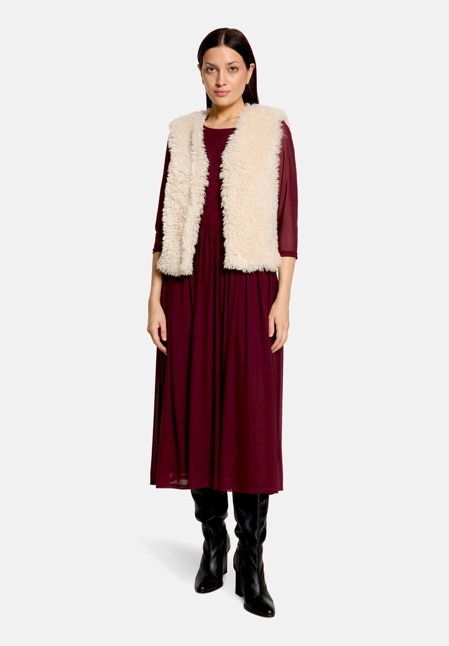 Vera Mont Strickweste Damen unifarben