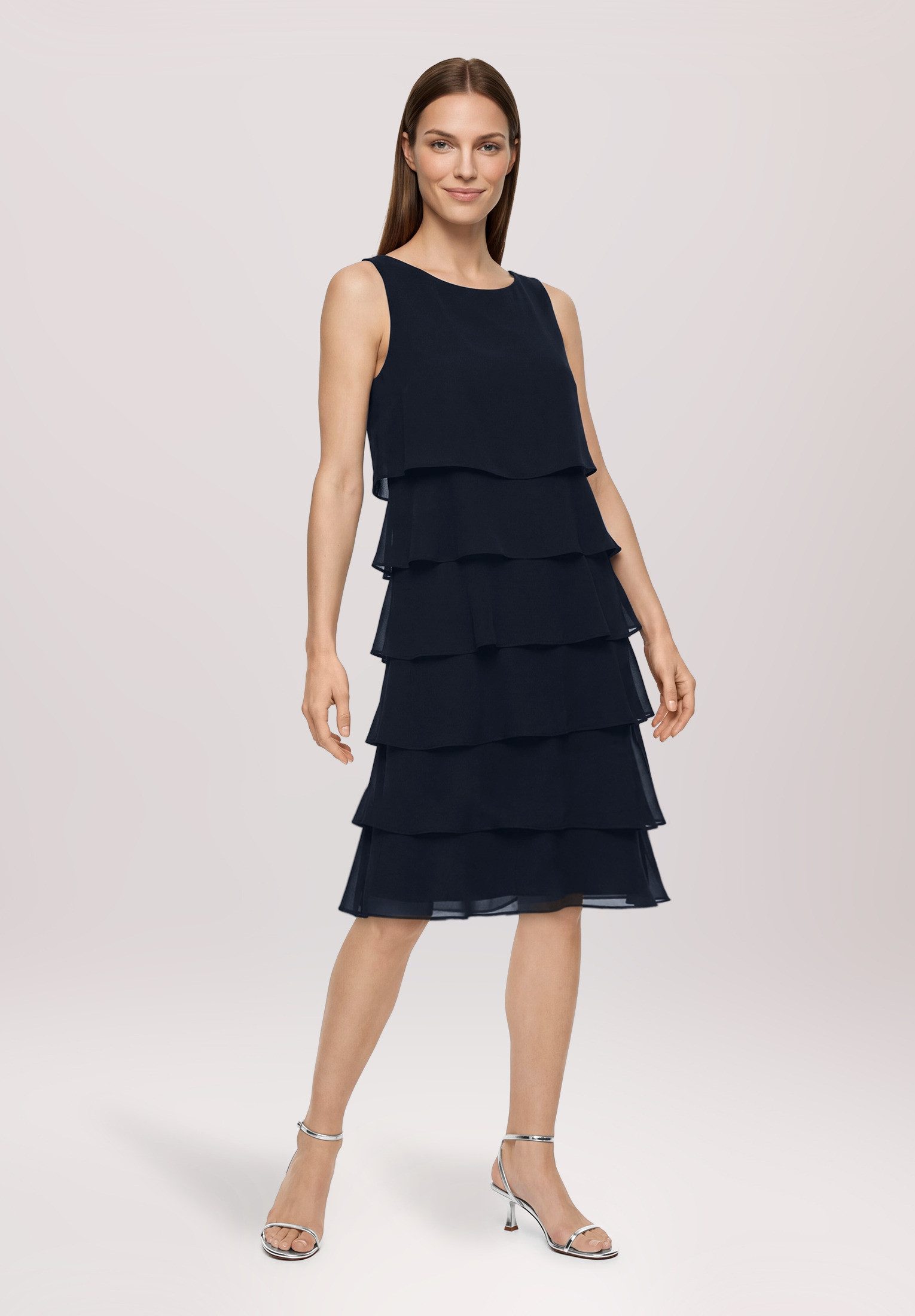 Vera Mont Cocktailkleid Damen mit Volant Volant