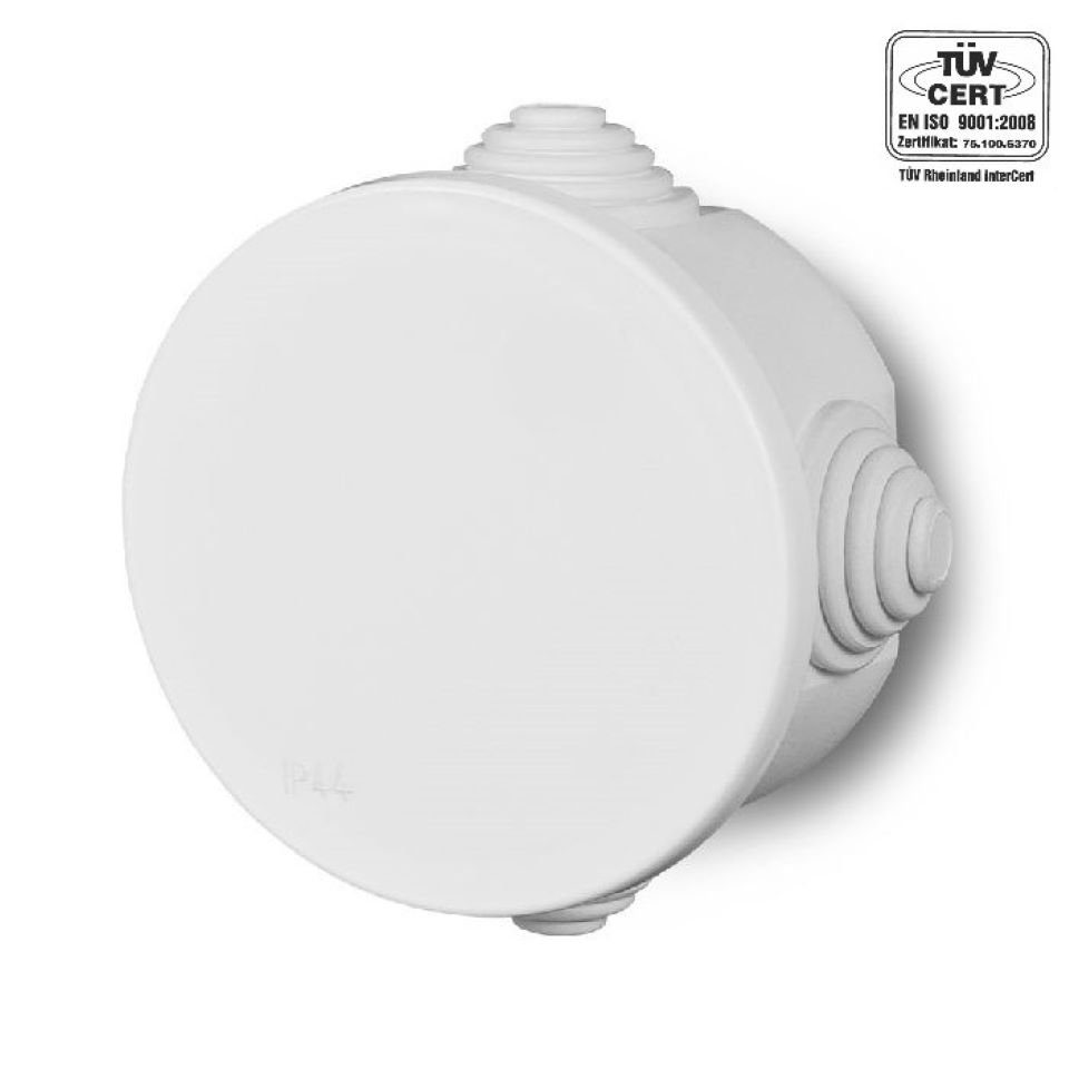 Elektro-Plast Kabelbox Abzweigdose Verteilerdose Klemmdose rund Aufputz IP4 günstig online kaufen