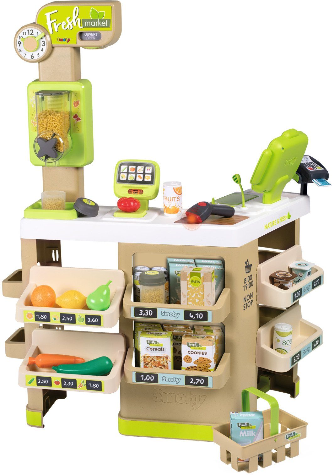 Smoby Kaufladen Supermarkt Fresh Market, mit Licht- und Soundeffekten günstig online kaufen