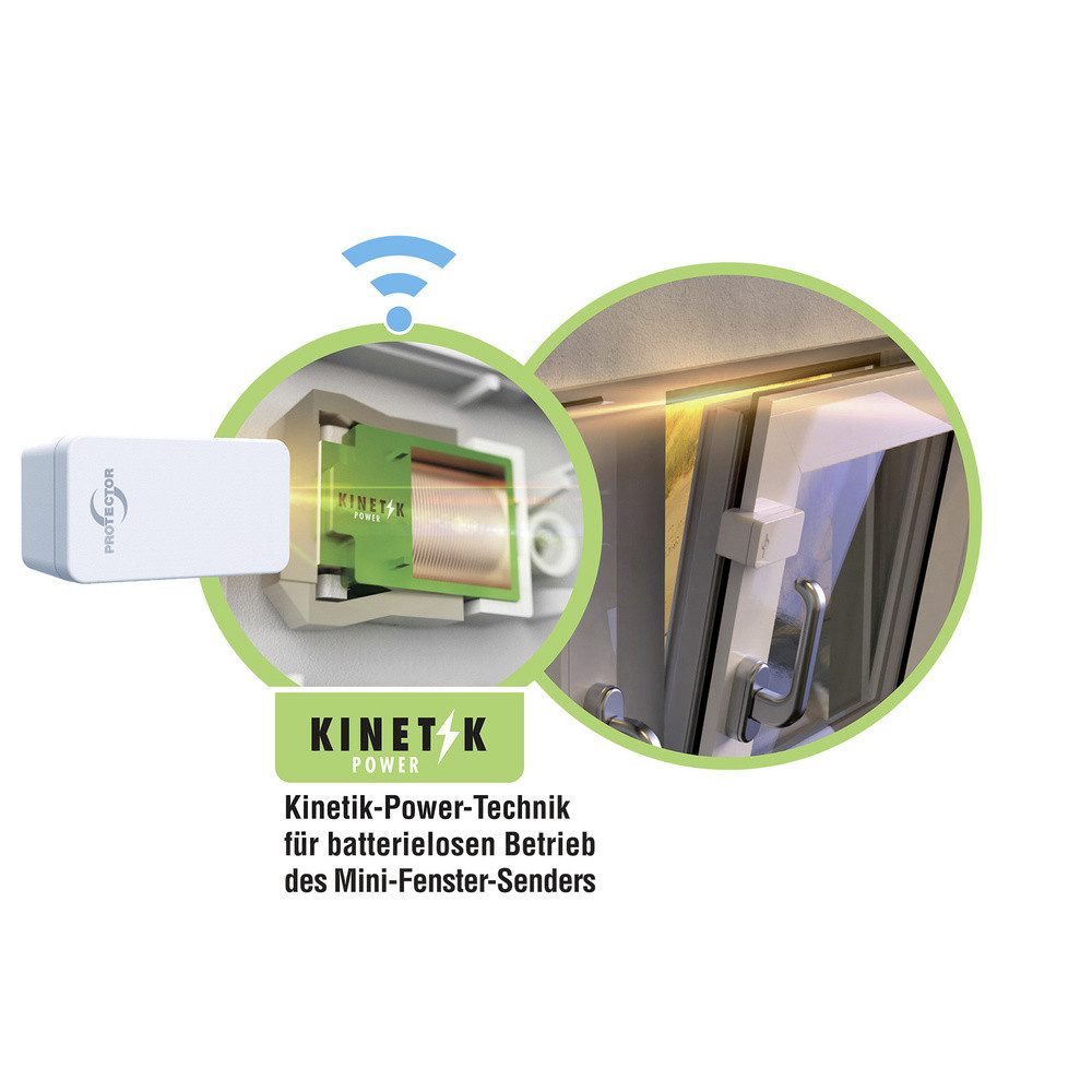 Protector Protector 15026 Funk-Fenstersender 434 MHz Smart-Home-Fernbedienung