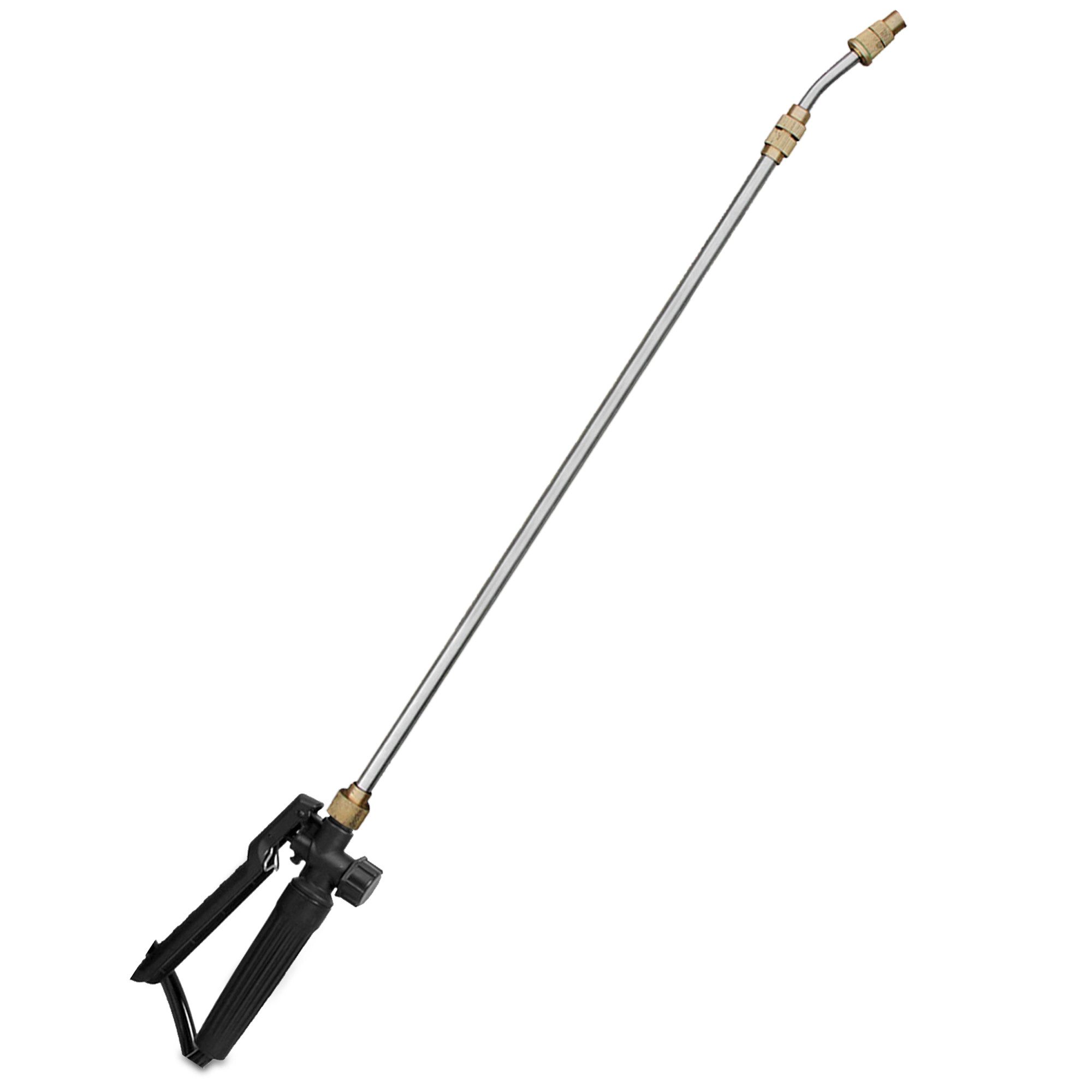 Hecht Sprühlanze 000410 Teleskop Edelstahl 520-1150 mm für Akku-Drucksprüher, 1-tlg., Verlängerung mit verstellbarer Messingdüse