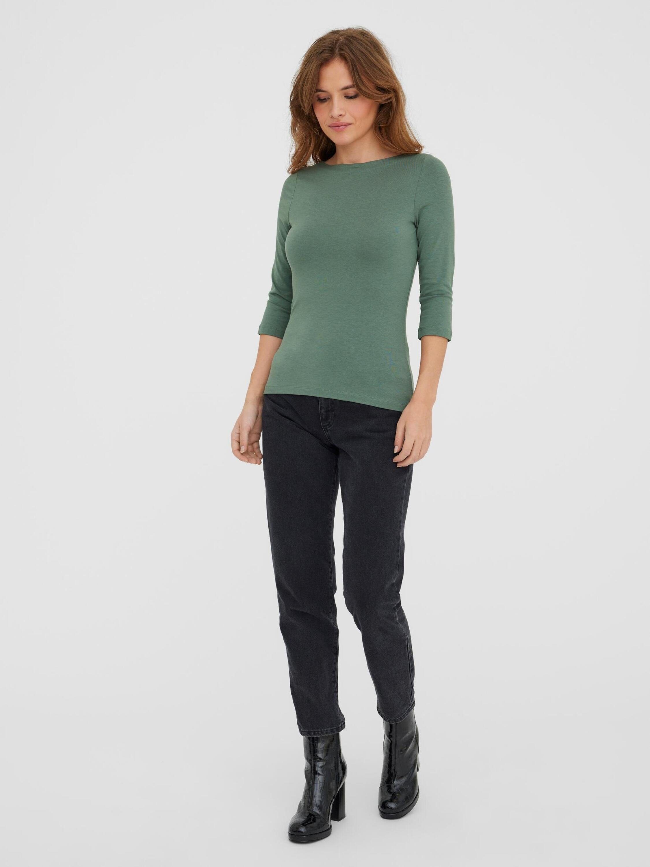 Vero Moda 3/4-Arm-Shirt PANDA (1-tlg) Plain/ohne günstig online kaufen