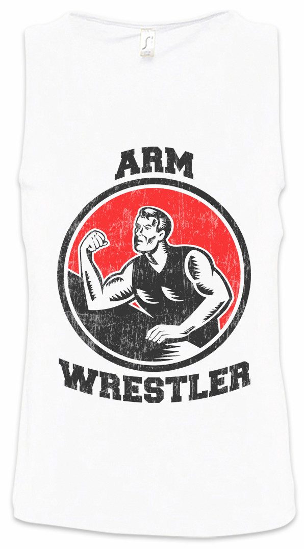 Urban Backwoods Tanktop Arm Wrestler Ärmelloses T-Shirt Over The Gym Armdrü günstig online kaufen