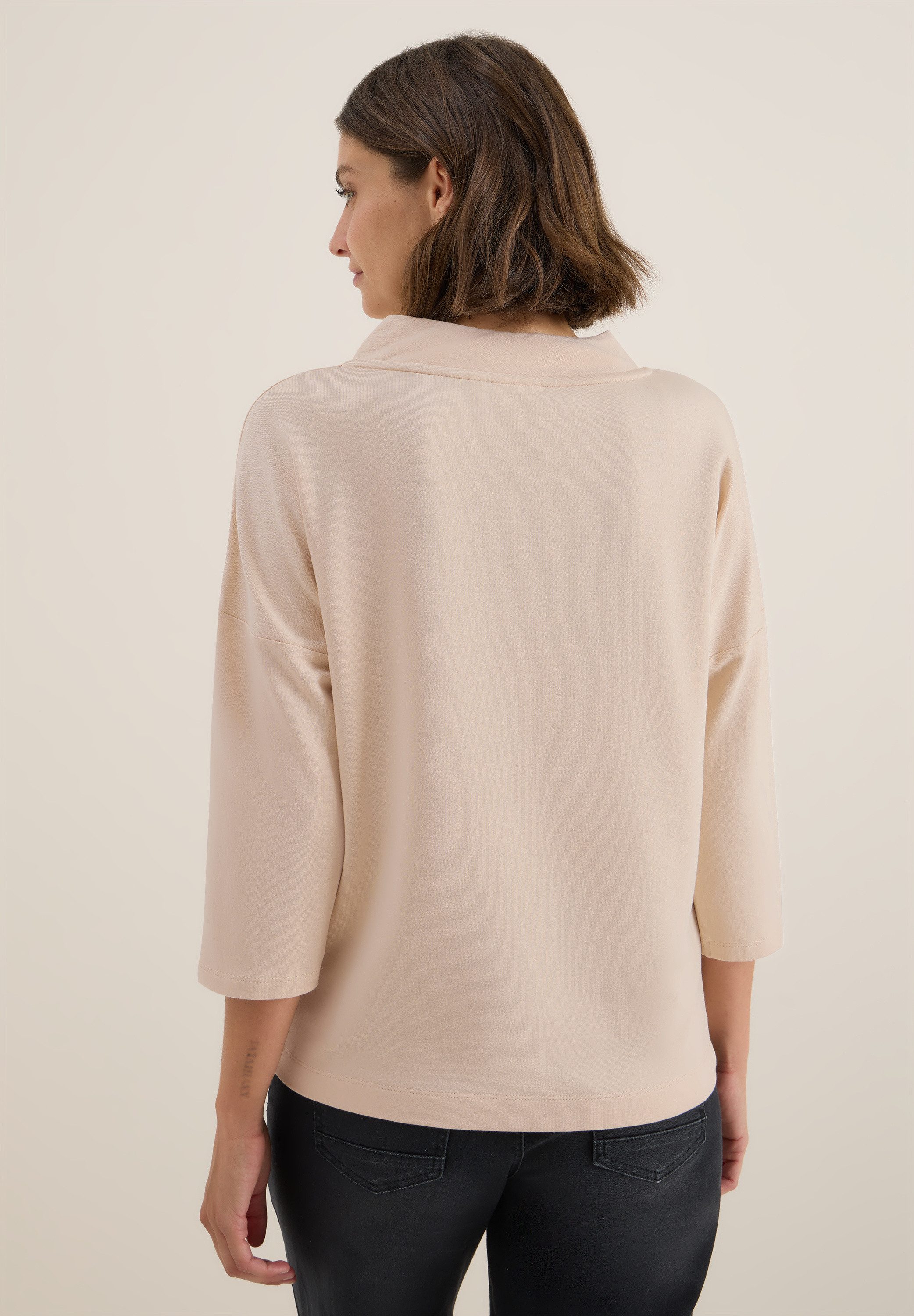 CECIL Langarmshirt im soften Baumwoll-Mix günstig online kaufen