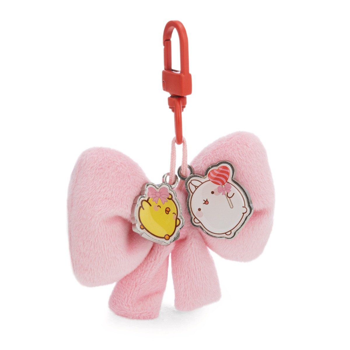 Nici Taschenanhänger NICI Taschenanhänger MOLANG Schleife rosa 8cm Header Karte