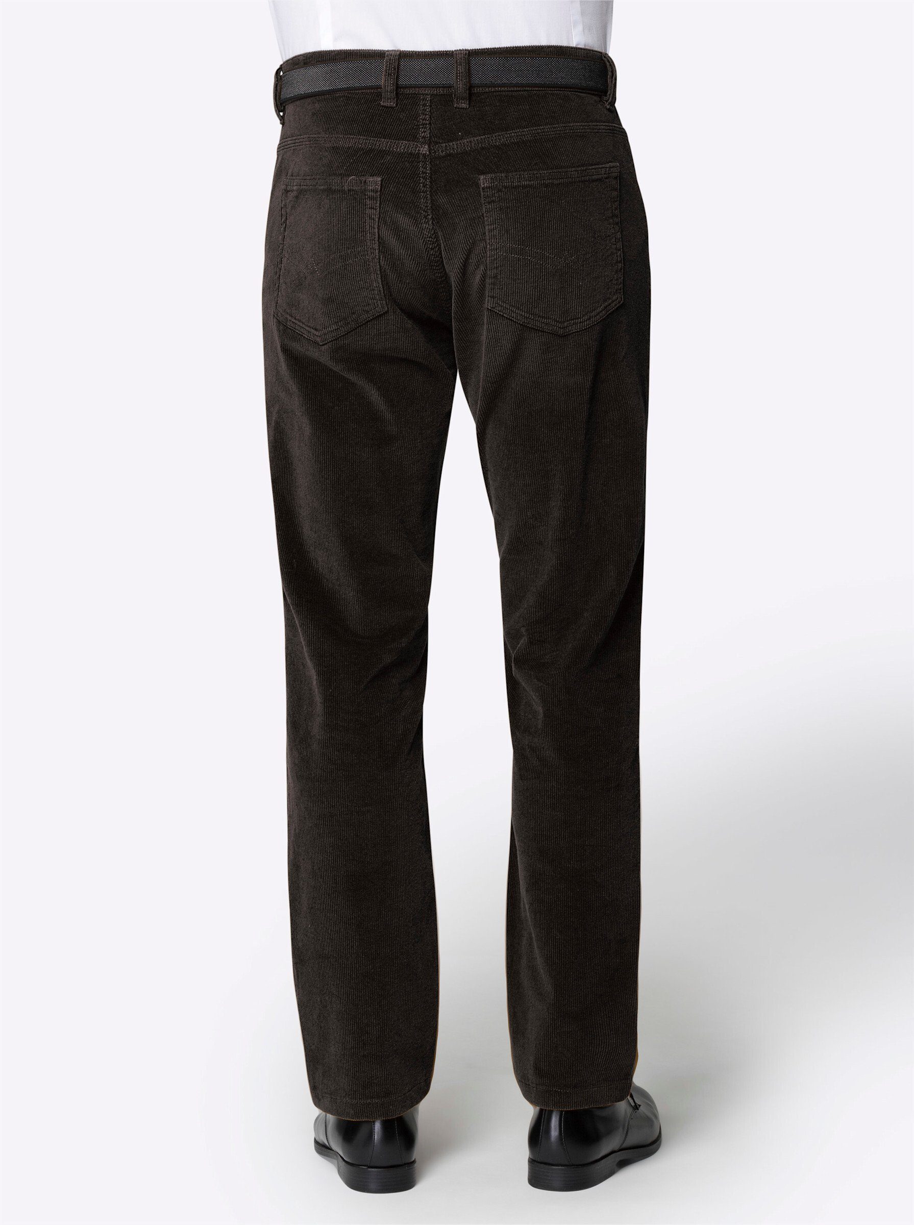 Sieh an! Chinohose Cord-Hose normal