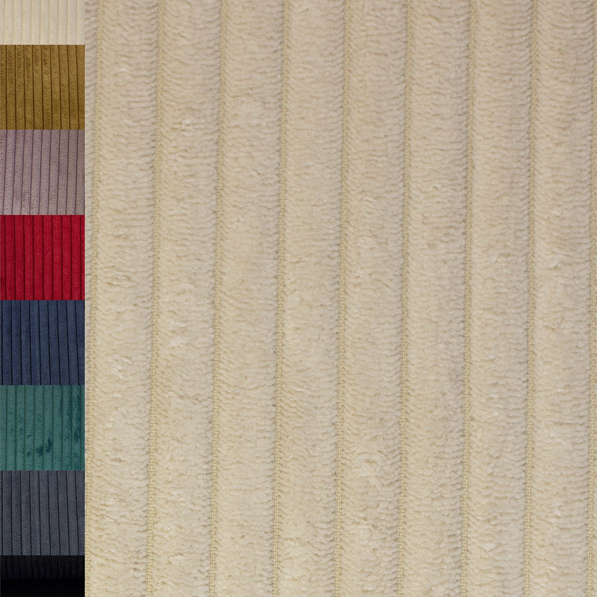 MAGAM-Stoffe Stoff "Wien", Samtcord Deko Polster Taschen Kleidung Breitcord Meterware ab 50cm