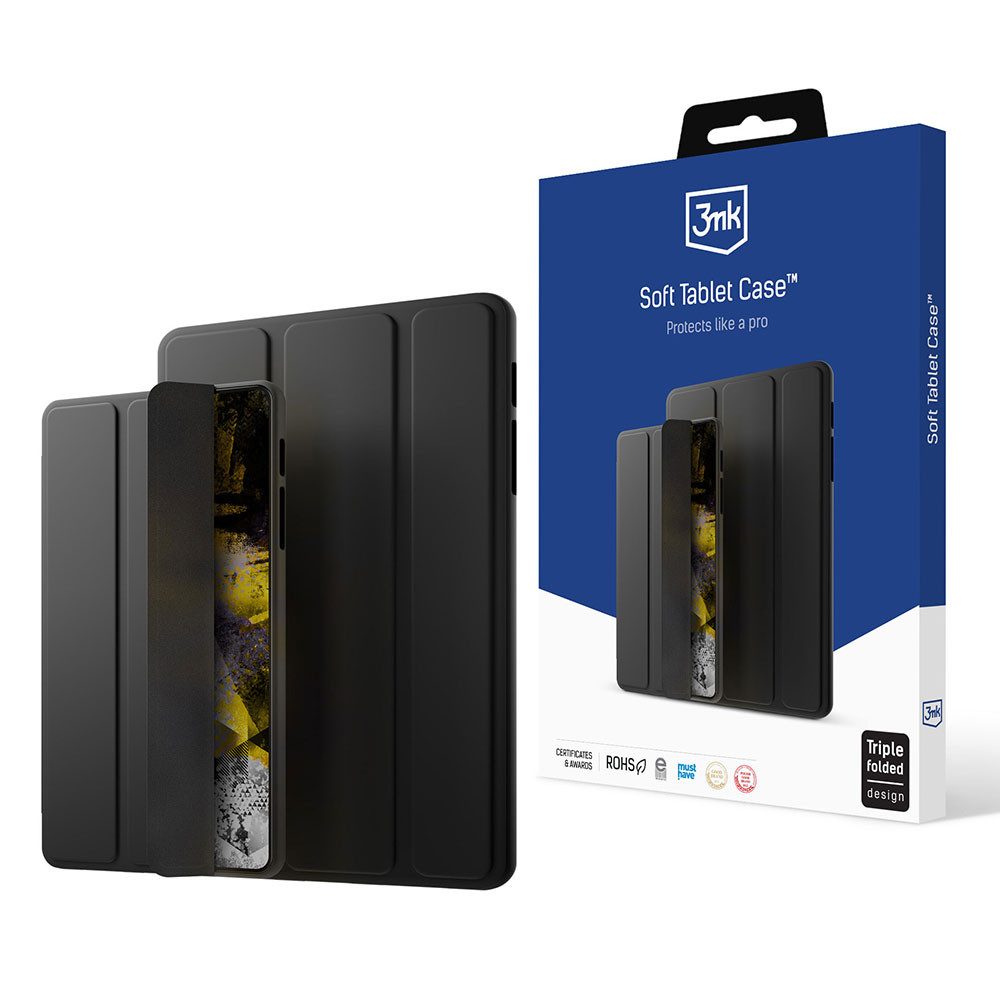 3MK Tablet-Hülle Schutzhülle Klapphülle 10.9, Aufstellfunktion, Wake/Sleep, schlankes Design