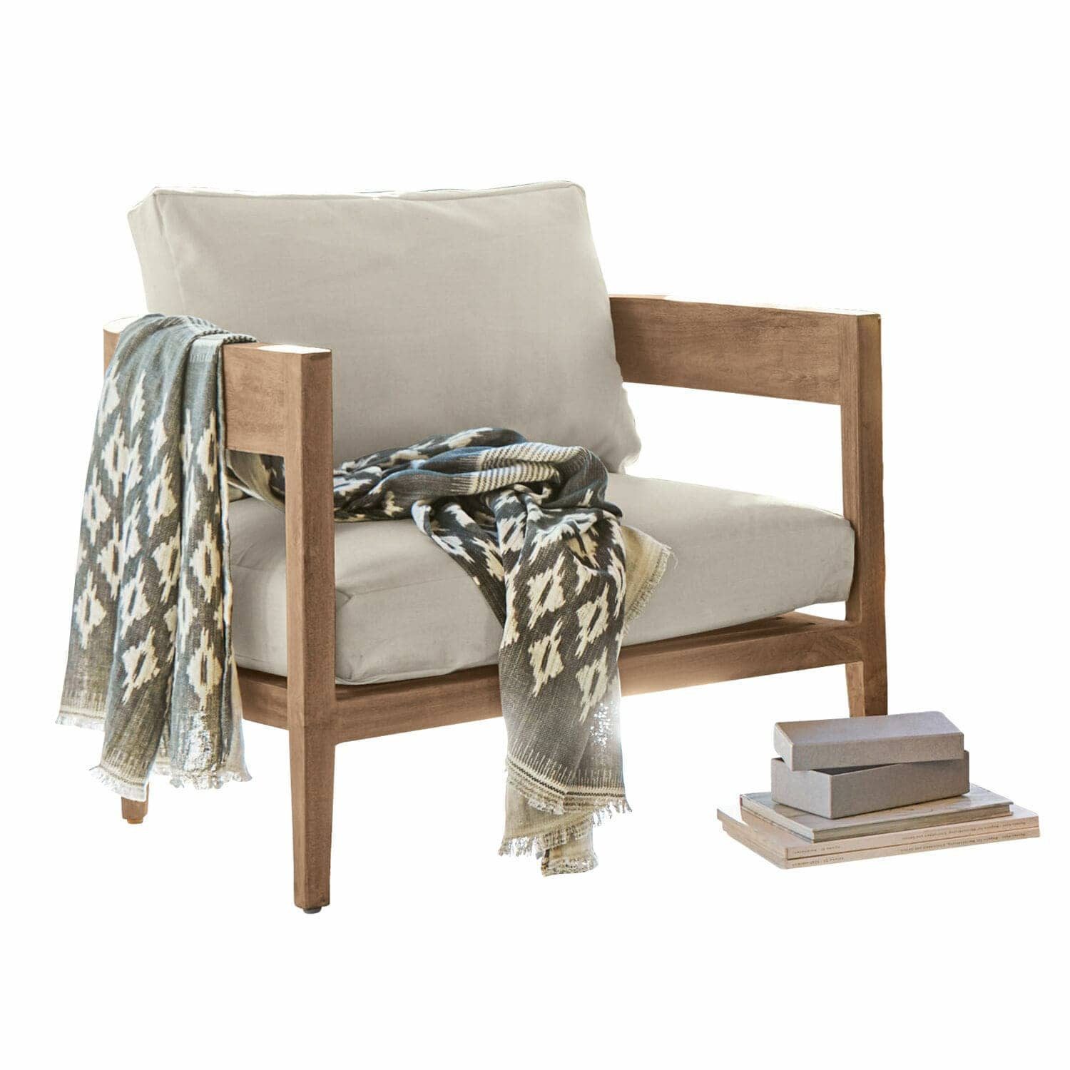Mirabeau Gartensessel Sessel Courtelevant creme/braun