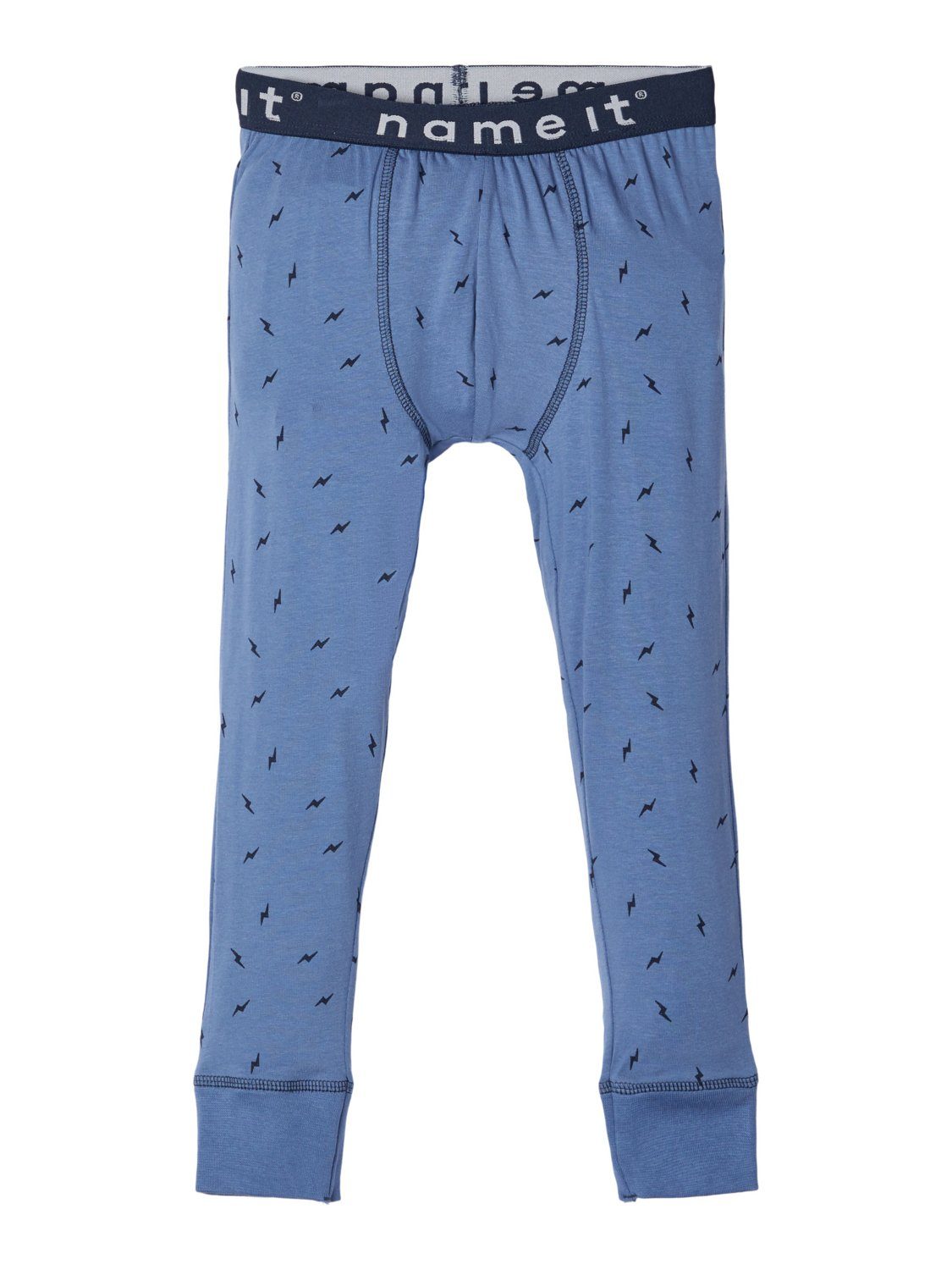 Lange Unterhose Name It Jungen Unterhose lang mit Logo in blau