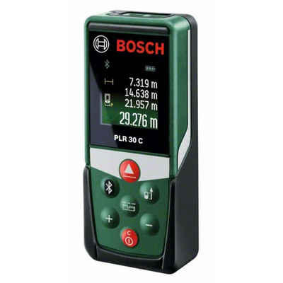 BOSCH Winkelmesser »Digitaler Laser-Entfernungsmesser PLR 30 C, Messb«