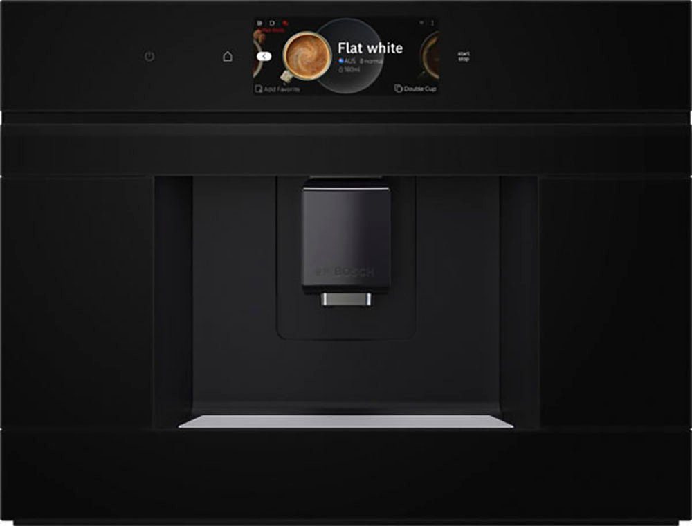 BOSCH Einbau-Kaffeevollautomat CTL7181B0, Touchdisplay & Aroma Select für Kaffeegenuss nach Ihrem Geschmack.