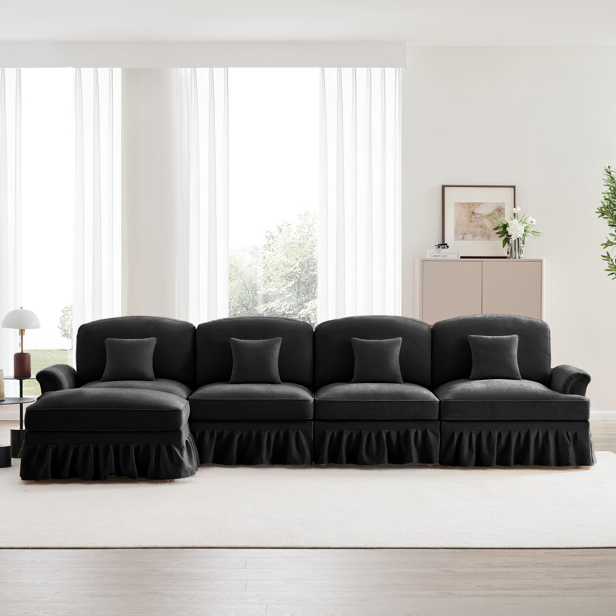 i@home Sofa Klassisches Sofa aus Chenille günstig online kaufen