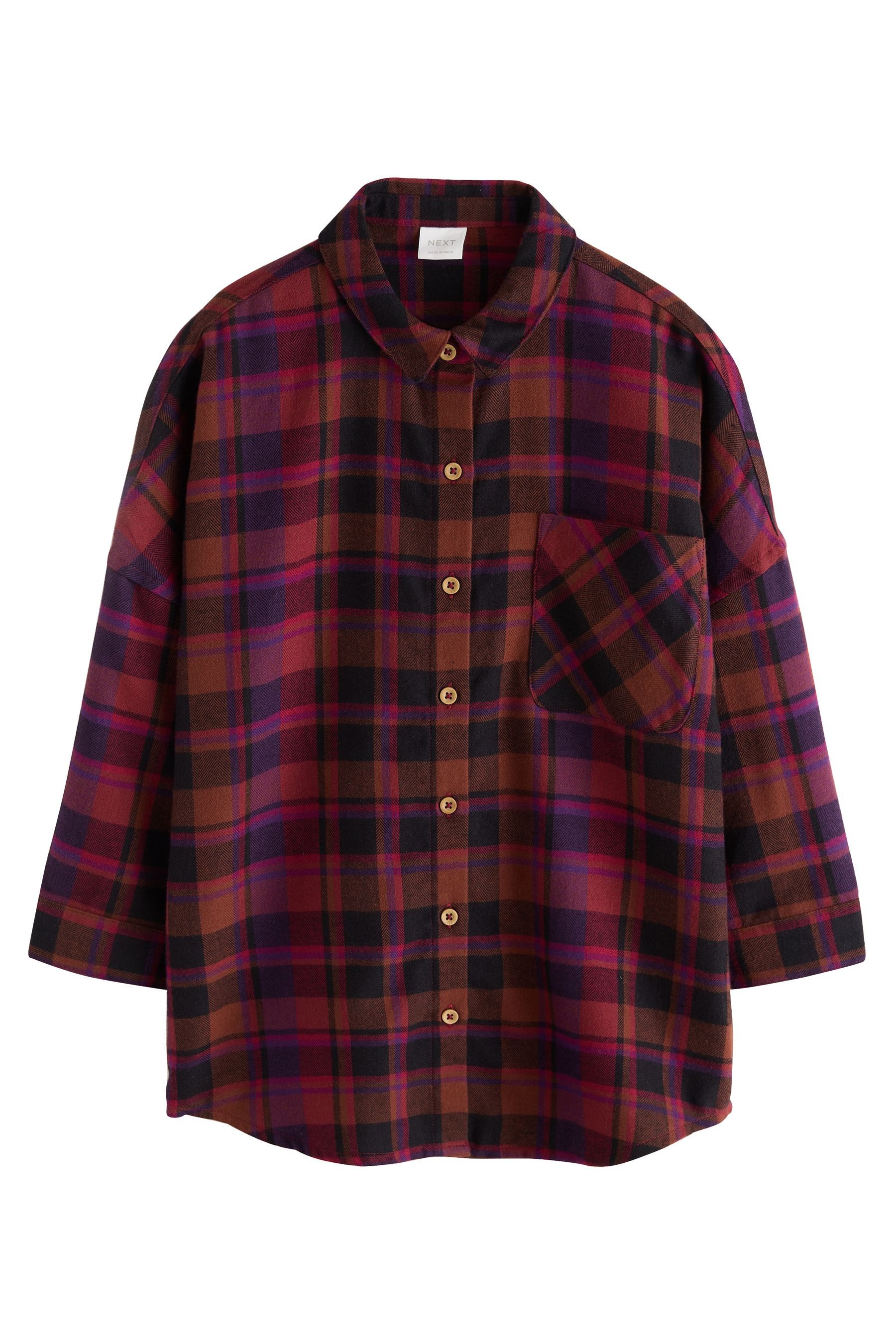 Next Hemdbluse Karohemd (1-tlg)