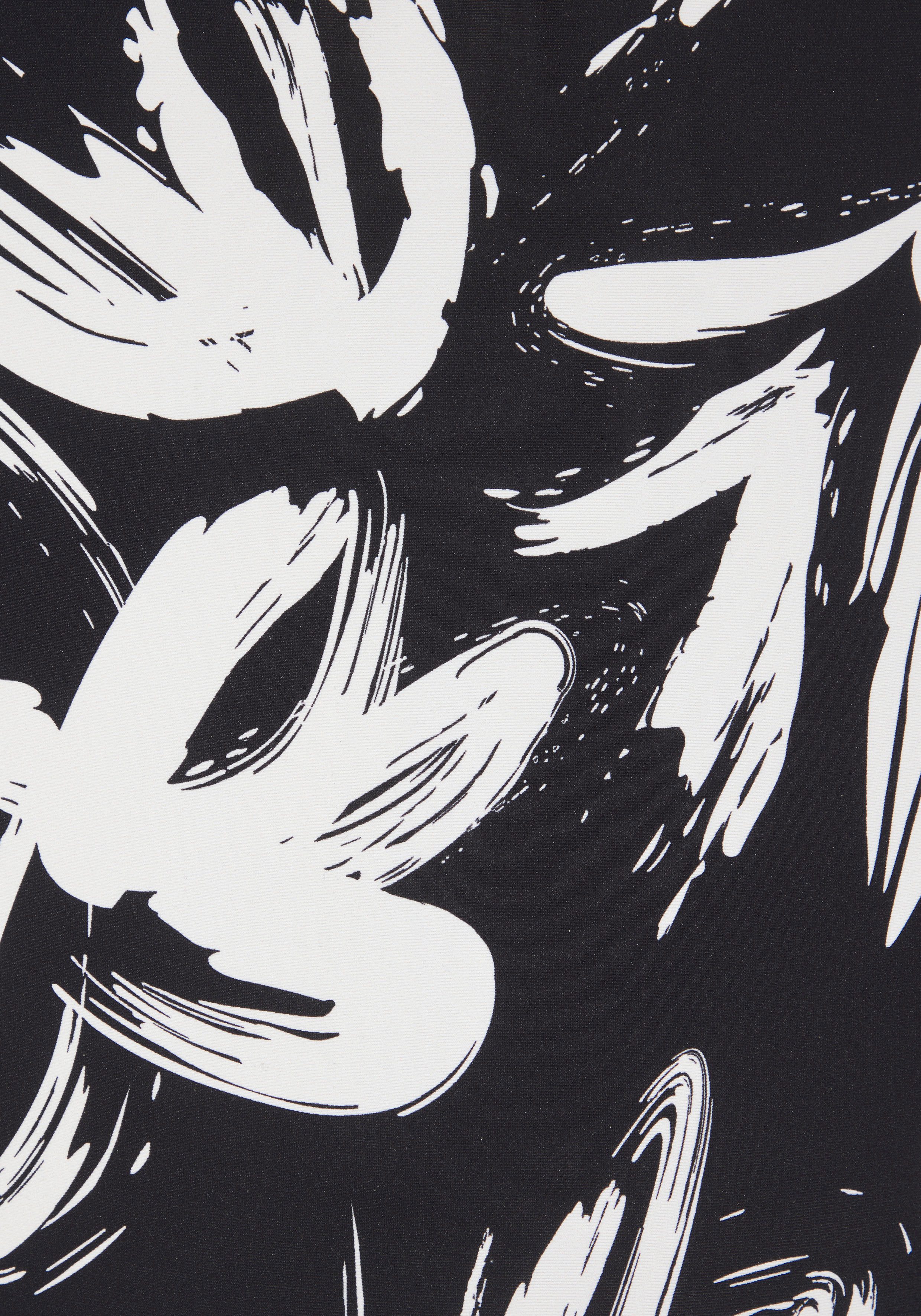 French Connection Badeanzug mit modischem Allover-Print