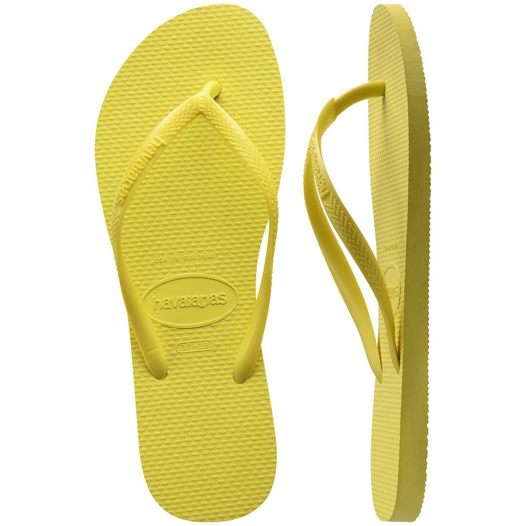 Havaianas Havaianas Slim Zehentrenner gelb Zehentrenner