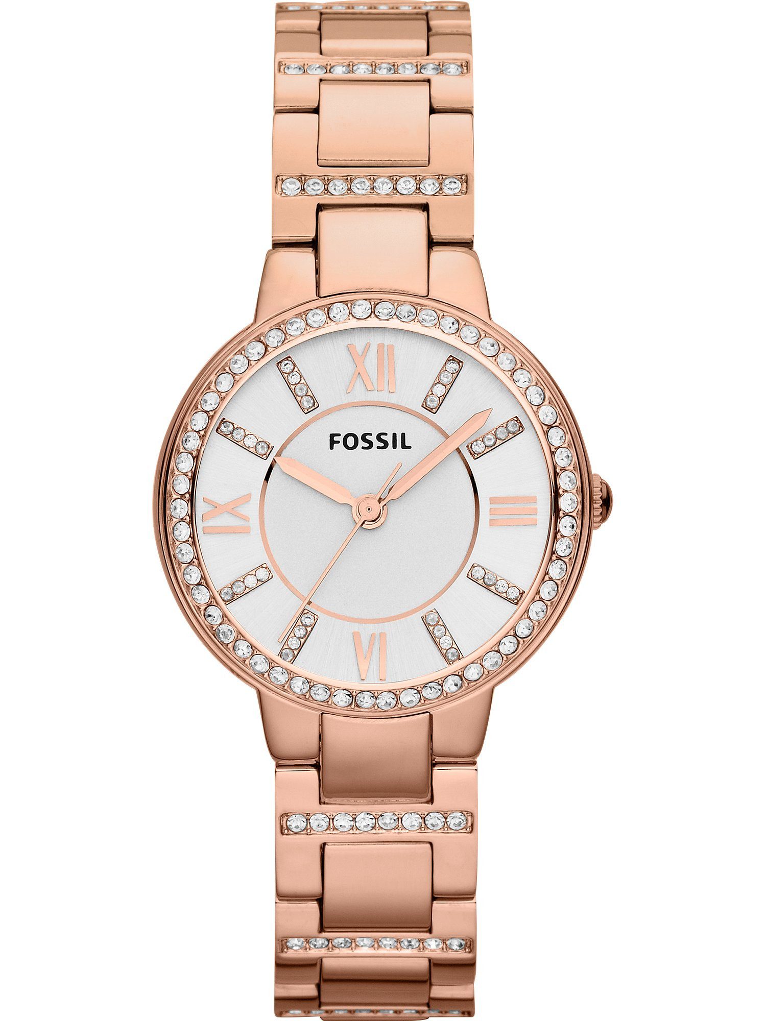 Fossil Quarzuhr Fossil Damen-Uhren Analog Quarz günstig online kaufen