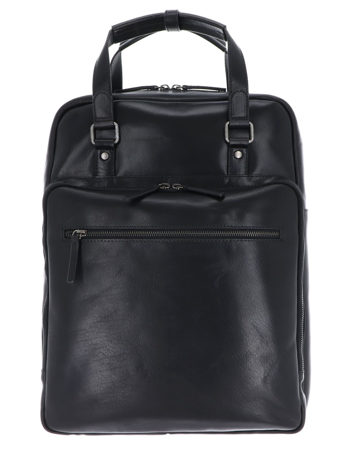 Leonhard Heyden Rucksack Kurzgrifftasche / Rucksack 5384 (Set, 2-tlg), aus echtem Rindsleder