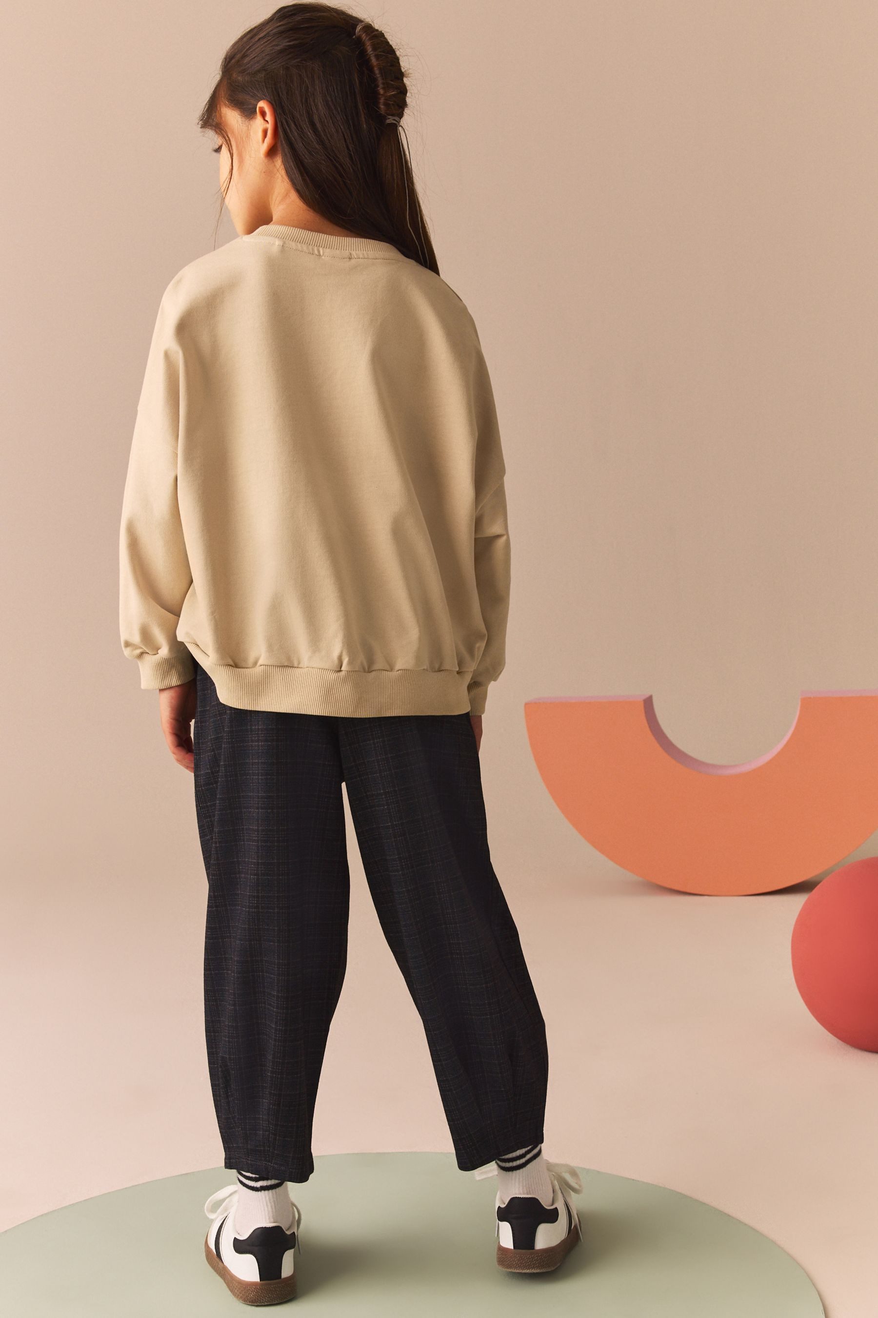 Next Sweatanzug Oversized Fit Sweatshirt und Jogginghose (2-tlg)