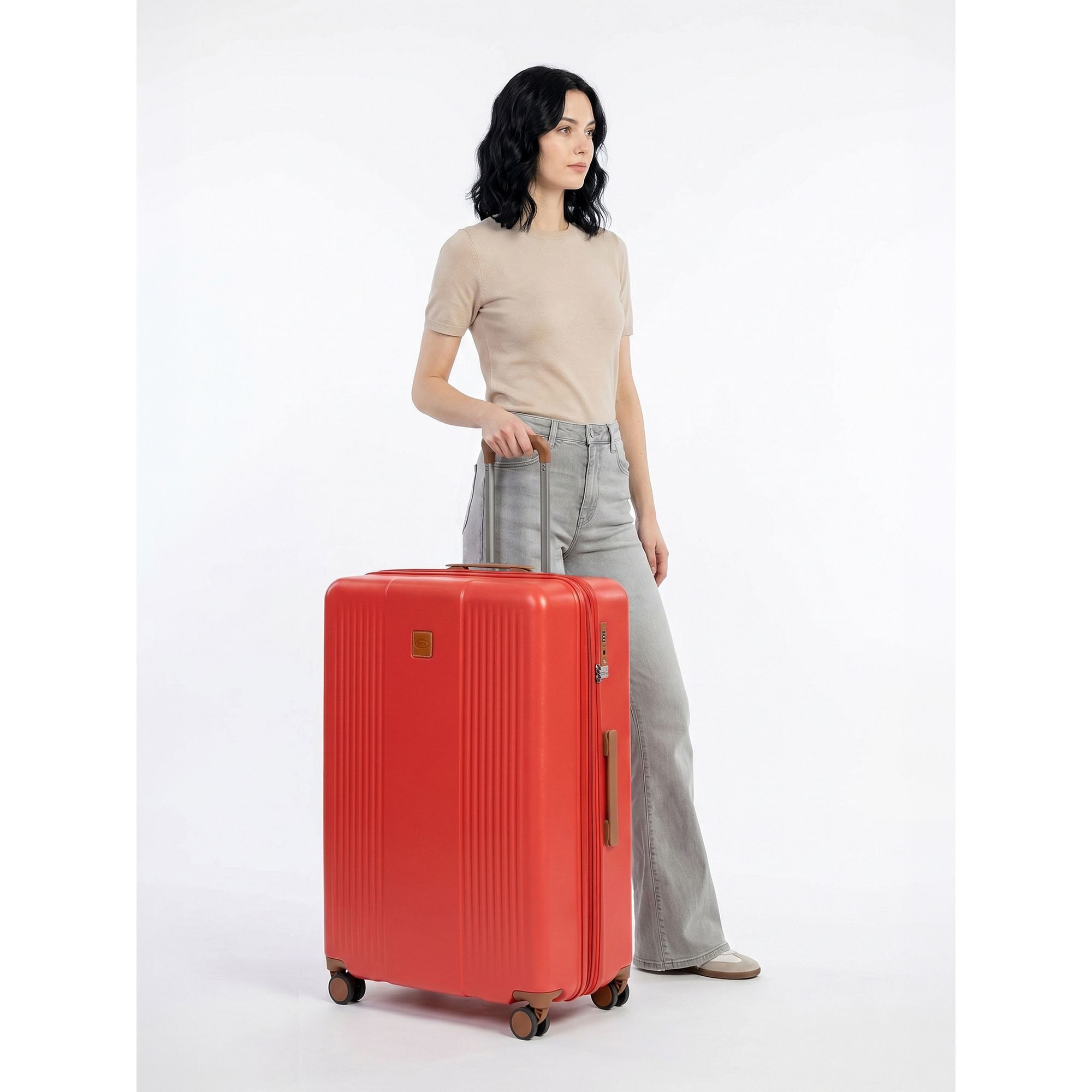 Bric's Hartschalen-Trolley Ferrara, 4 Rollen, Polycarbonat