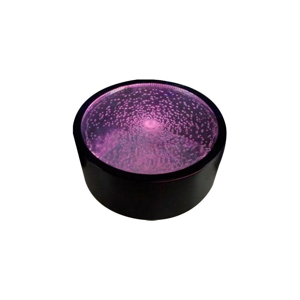 Xlmoebel Couchtisch LED-Tisch mit Wassersäulen-Design und stimmungsvollem Licht (Led Rund Beistelltisch), Hergestellt in Europa