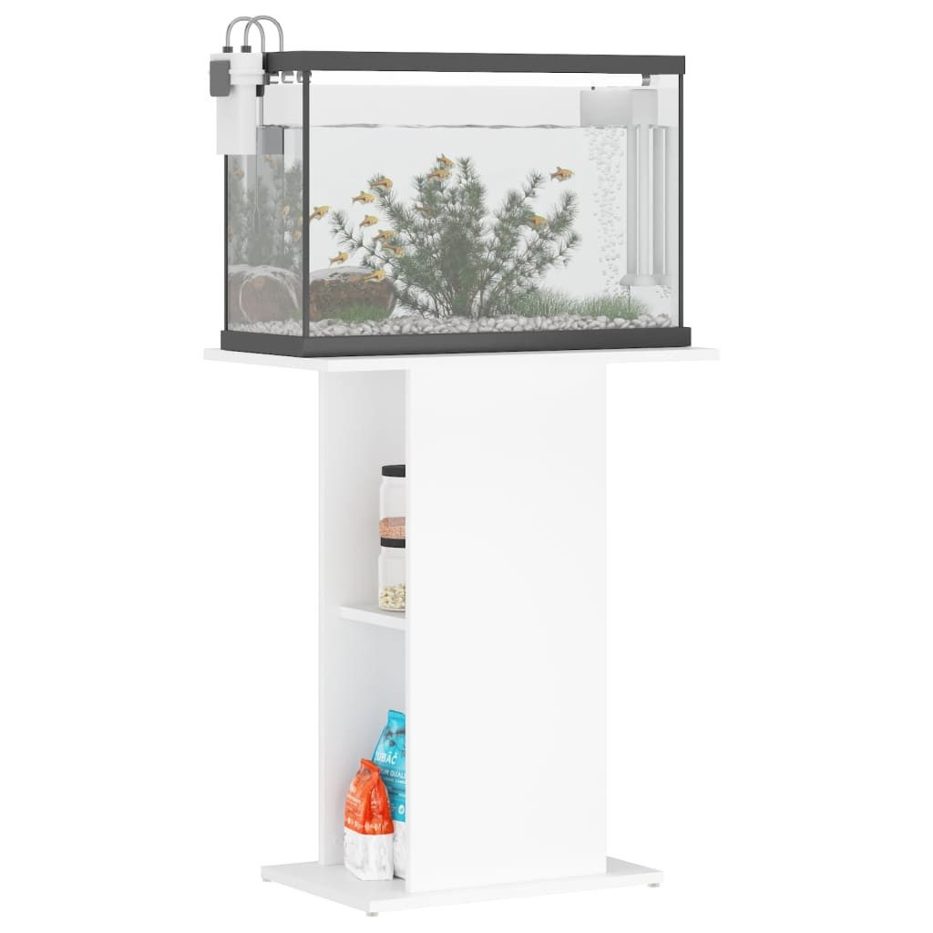 vidaXL Aquariumunterschrank Aquariumständer Weiß 60,5x36x72,5 cm Holzwerkst günstig online kaufen