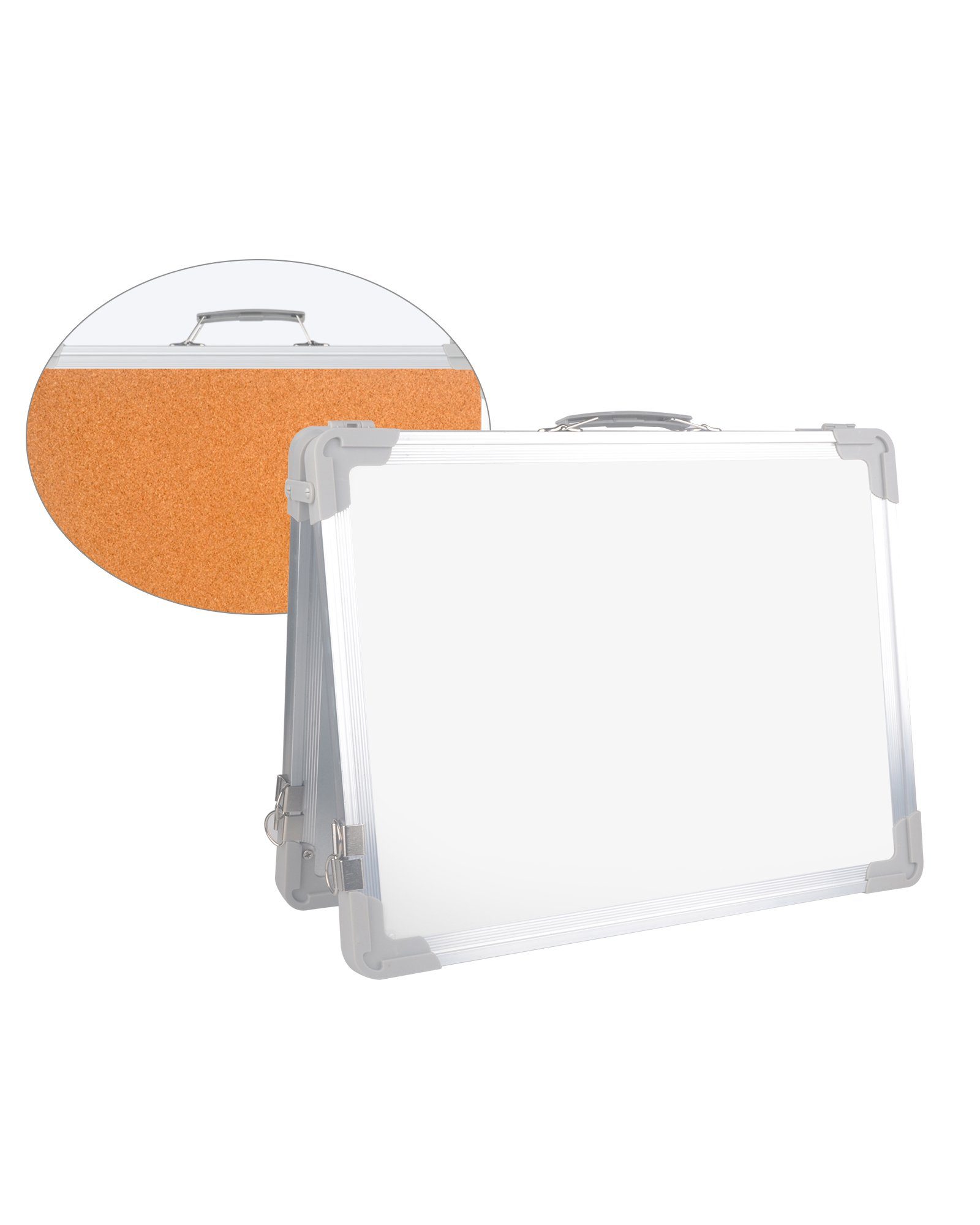 (2-in-1) Dry euroharry Staffelei Magnetischer White Memoboard Erase Klappbar Board Mini Desktop Tragbarer
