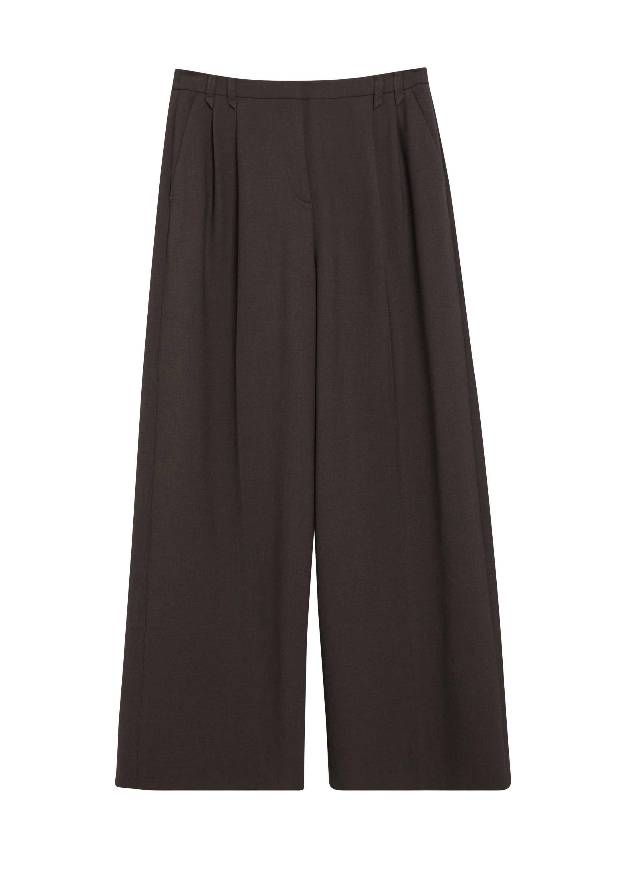 comma Chinos Hose Bundfaltenhose aus Viskosemix