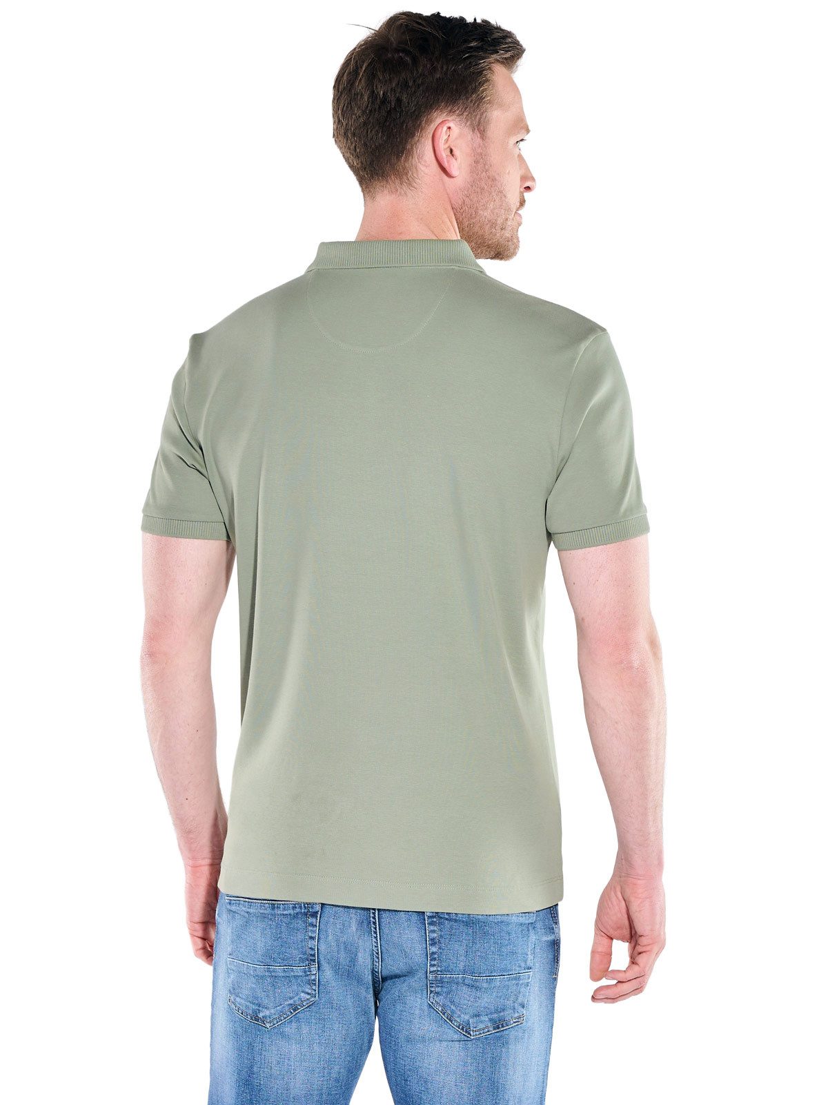 Engbers Poloshirt Herren Poloshirt "My Favorite" organic, Dunkelgrau