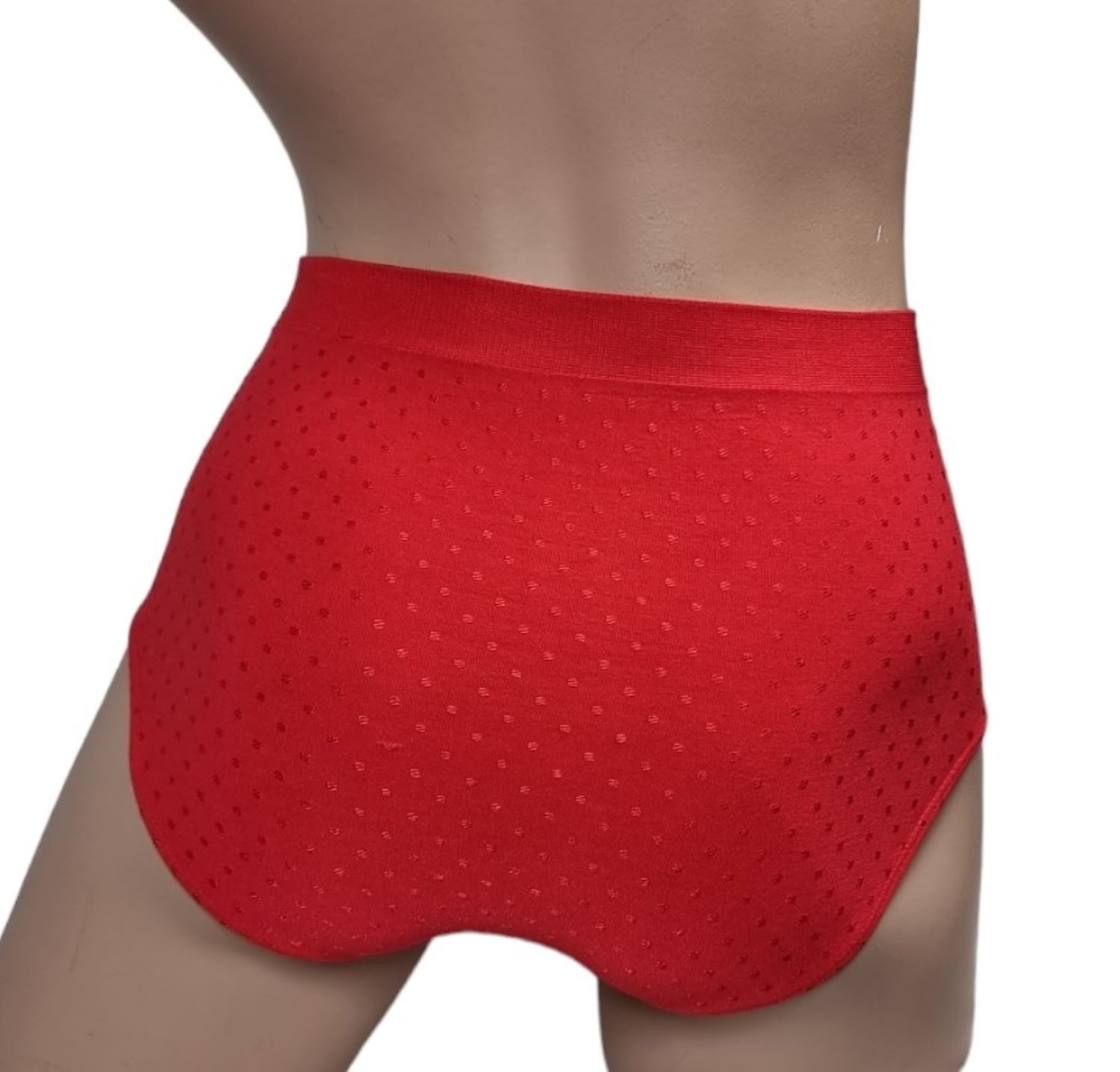 Dekker Taillenslip Damen Hüftslip Seamless 3er Pack ohne Nähte super elastisch (Packung, 3er - Pack) Satinpünktcken